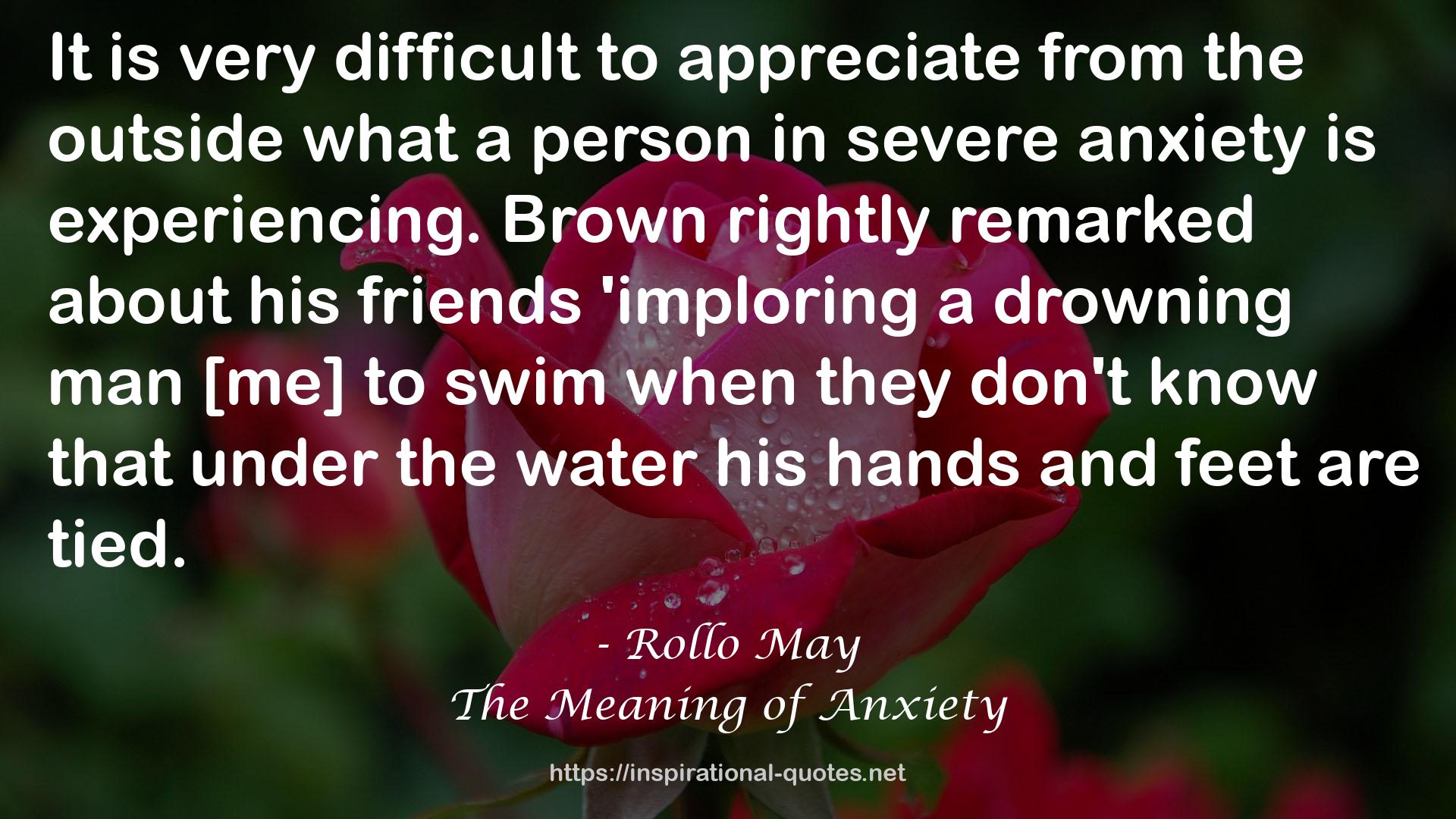 Rollo May QUOTES