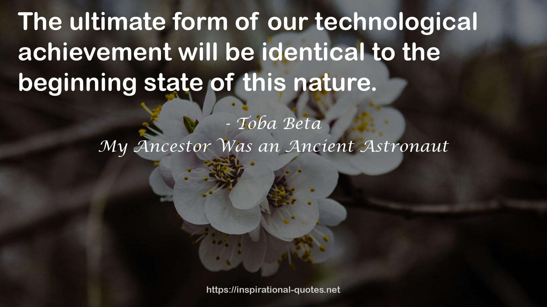 our technological achievement  QUOTES