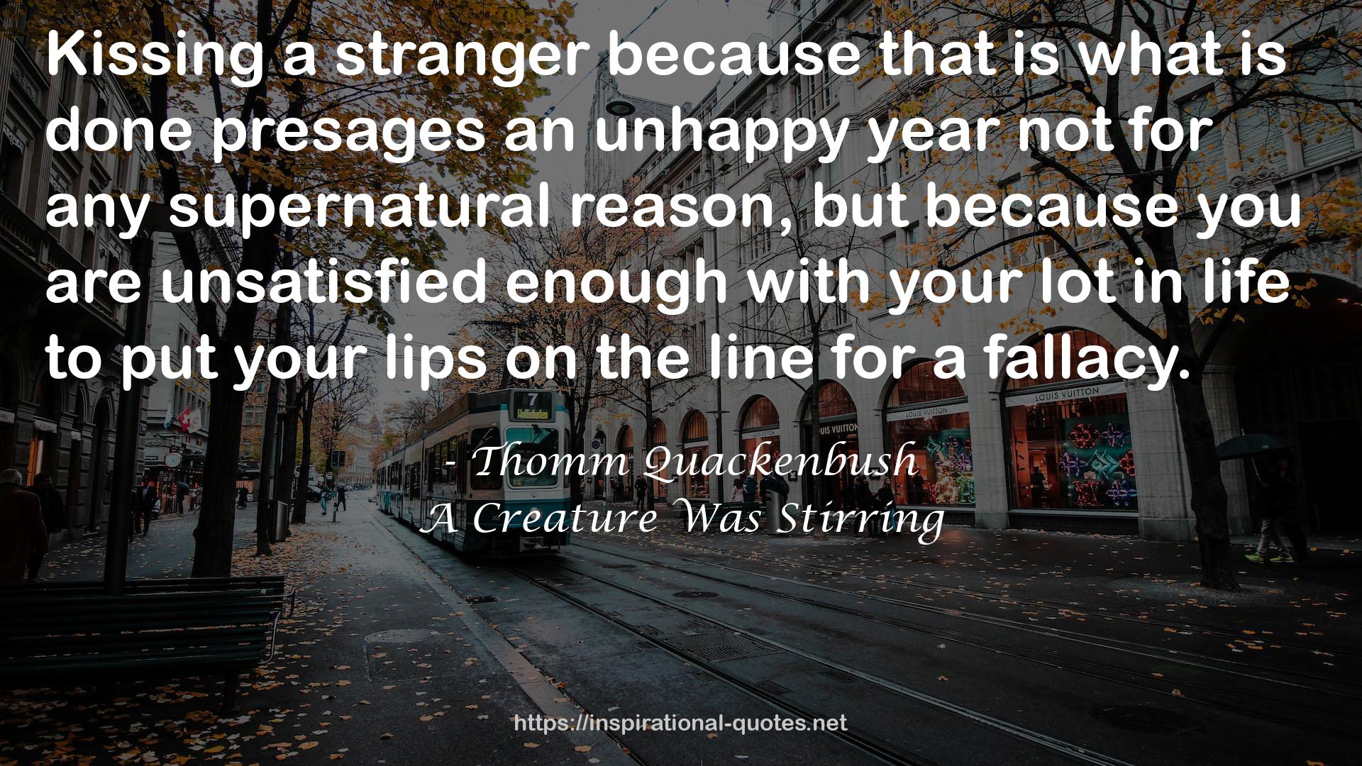 an unhappy year  QUOTES