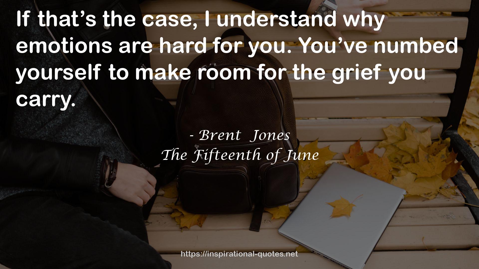 Brent  Jones QUOTES