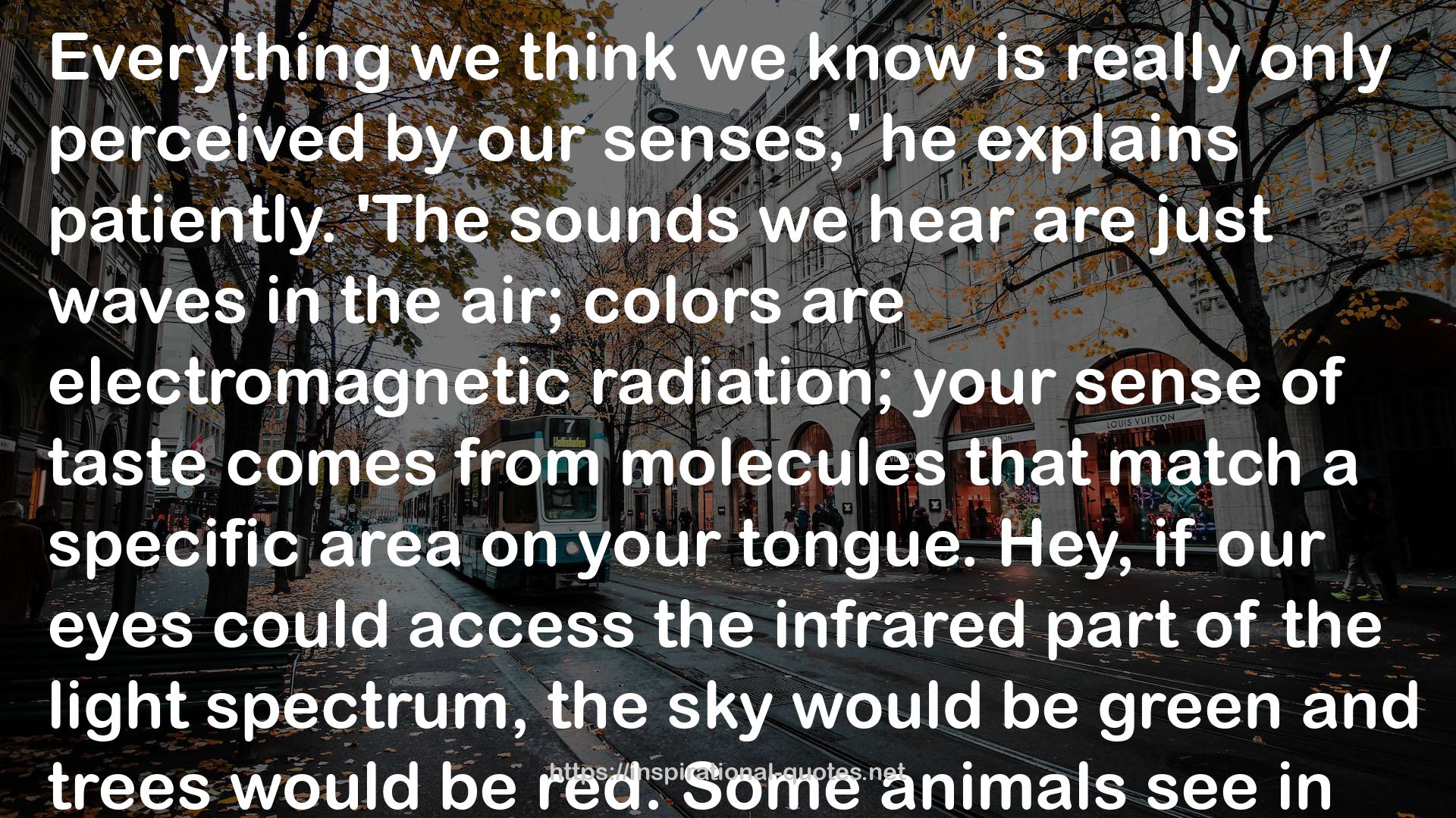 the infrared part  QUOTES