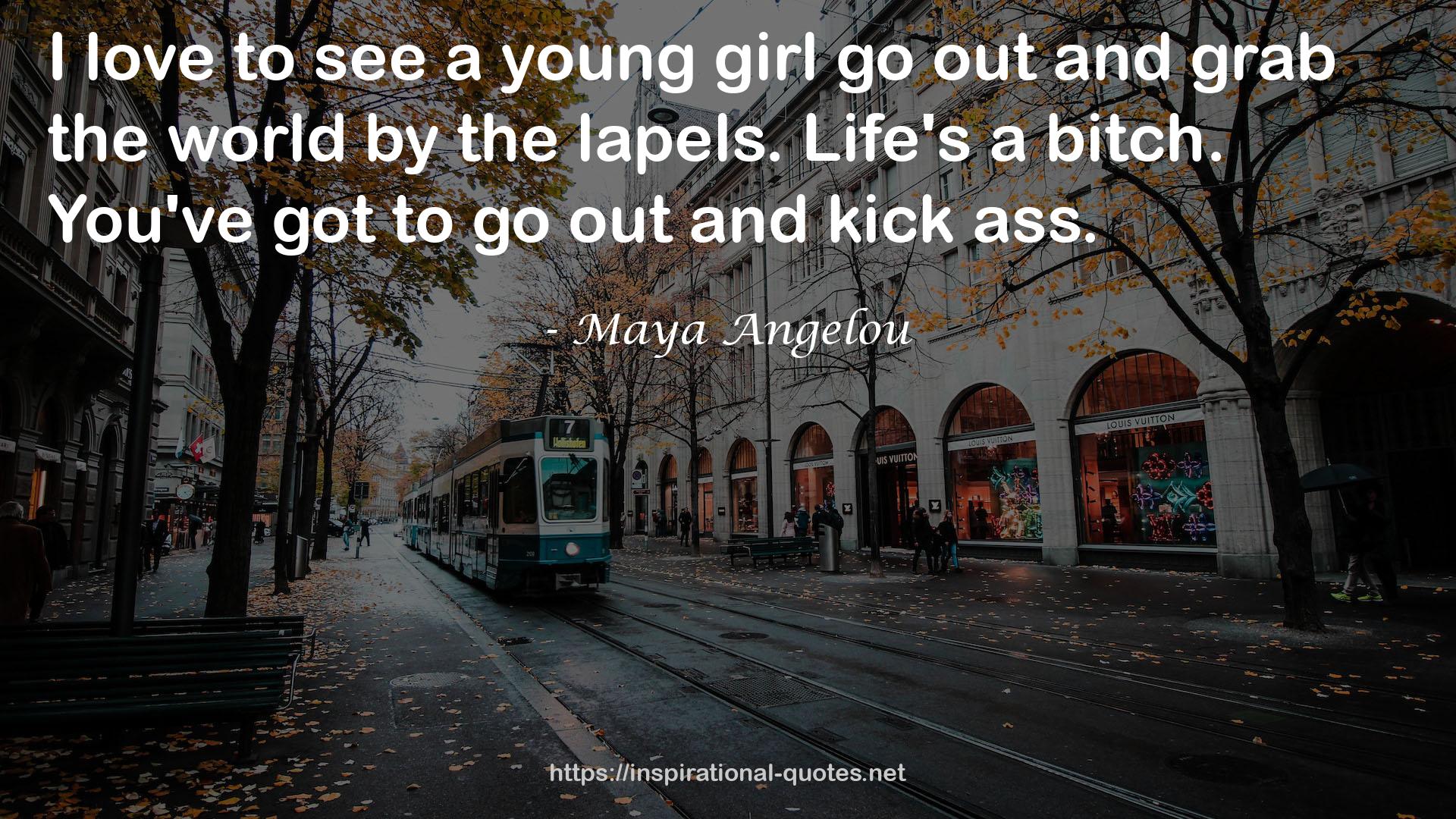 a young girl  QUOTES