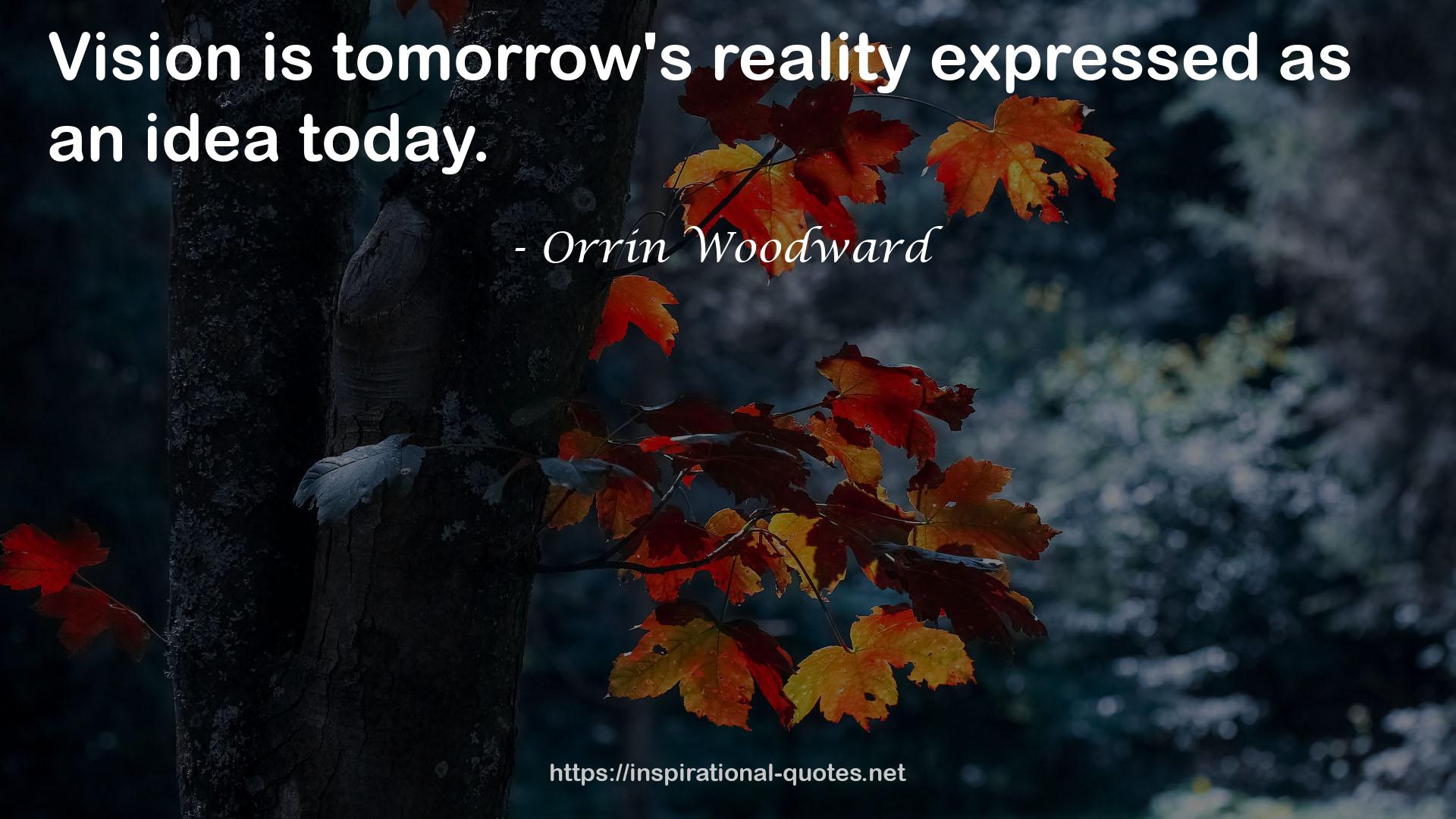 tomorrow's reality  QUOTES