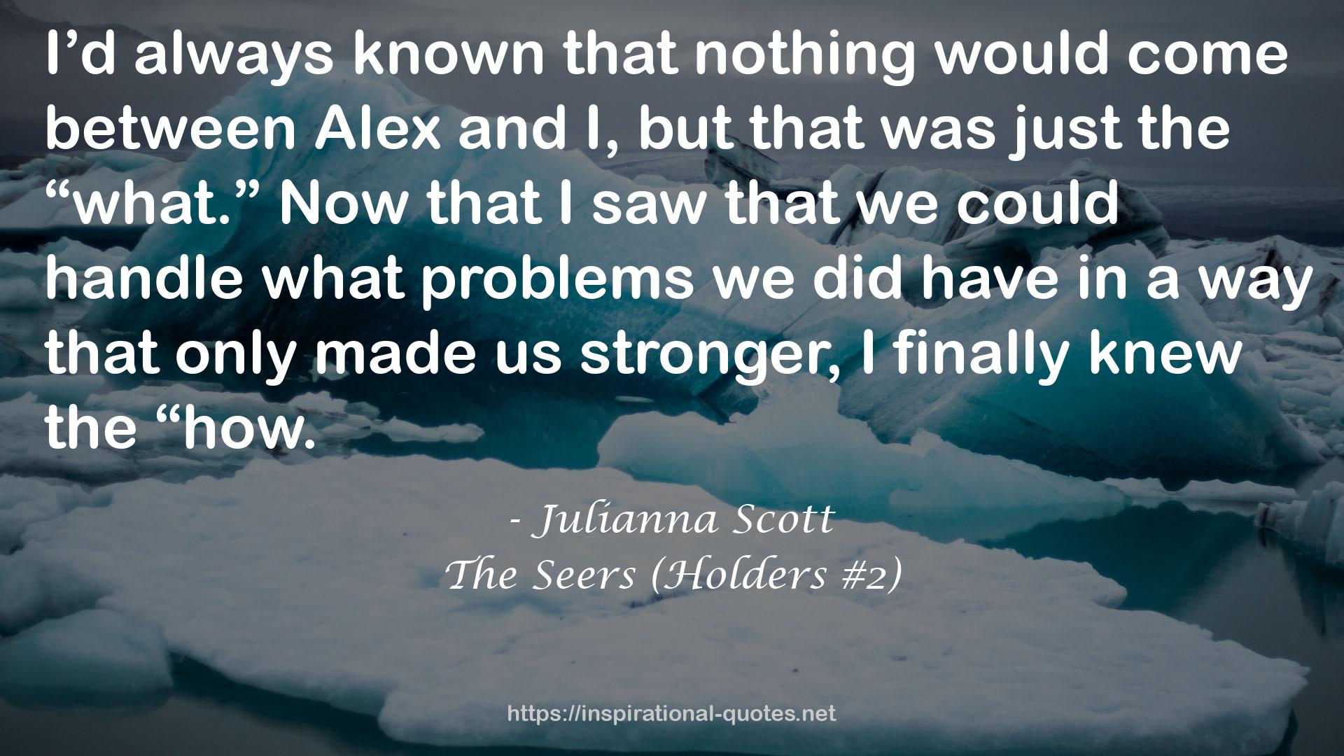 The Seers (Holders #2) QUOTES