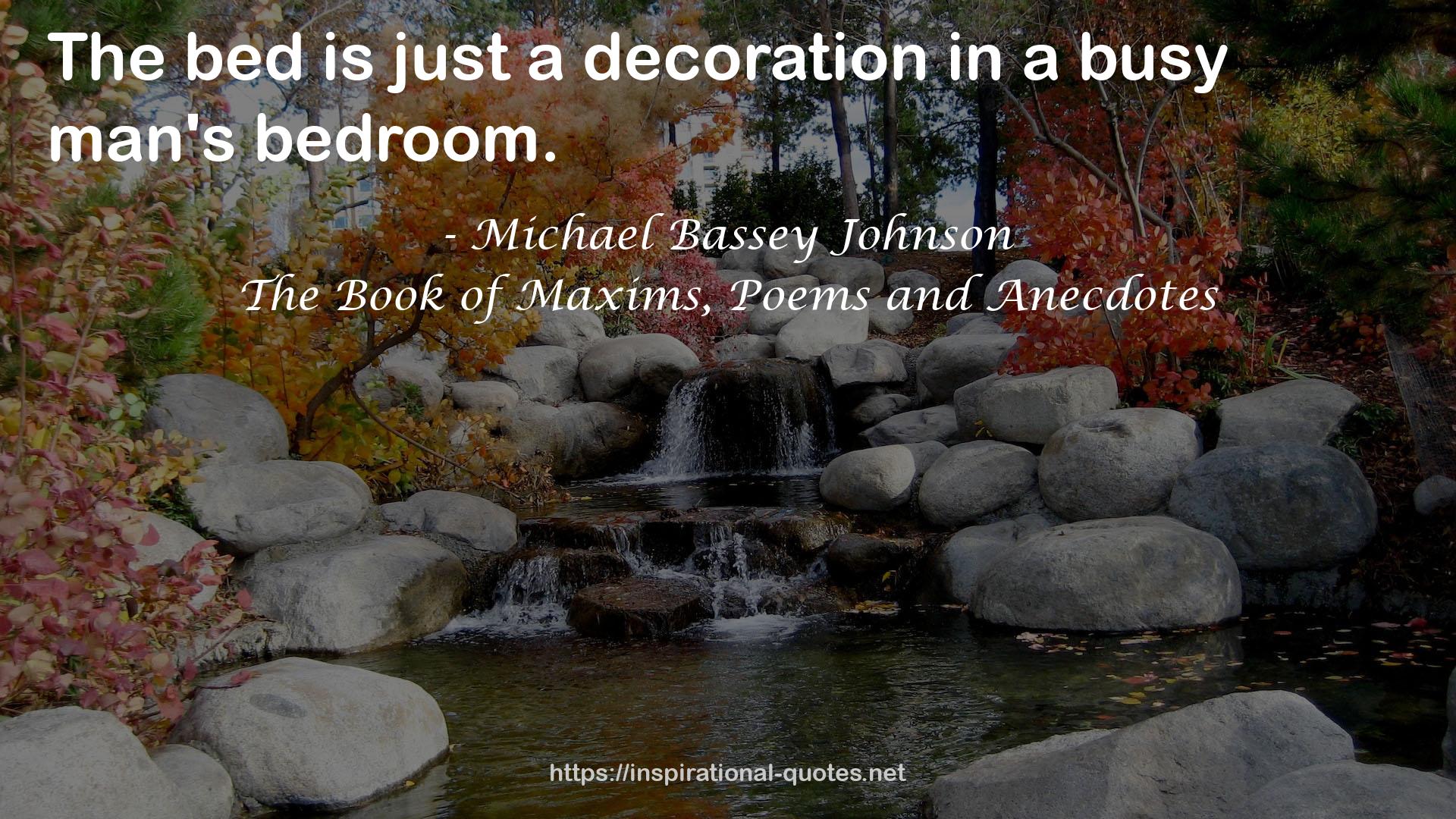 just a decoration  QUOTES