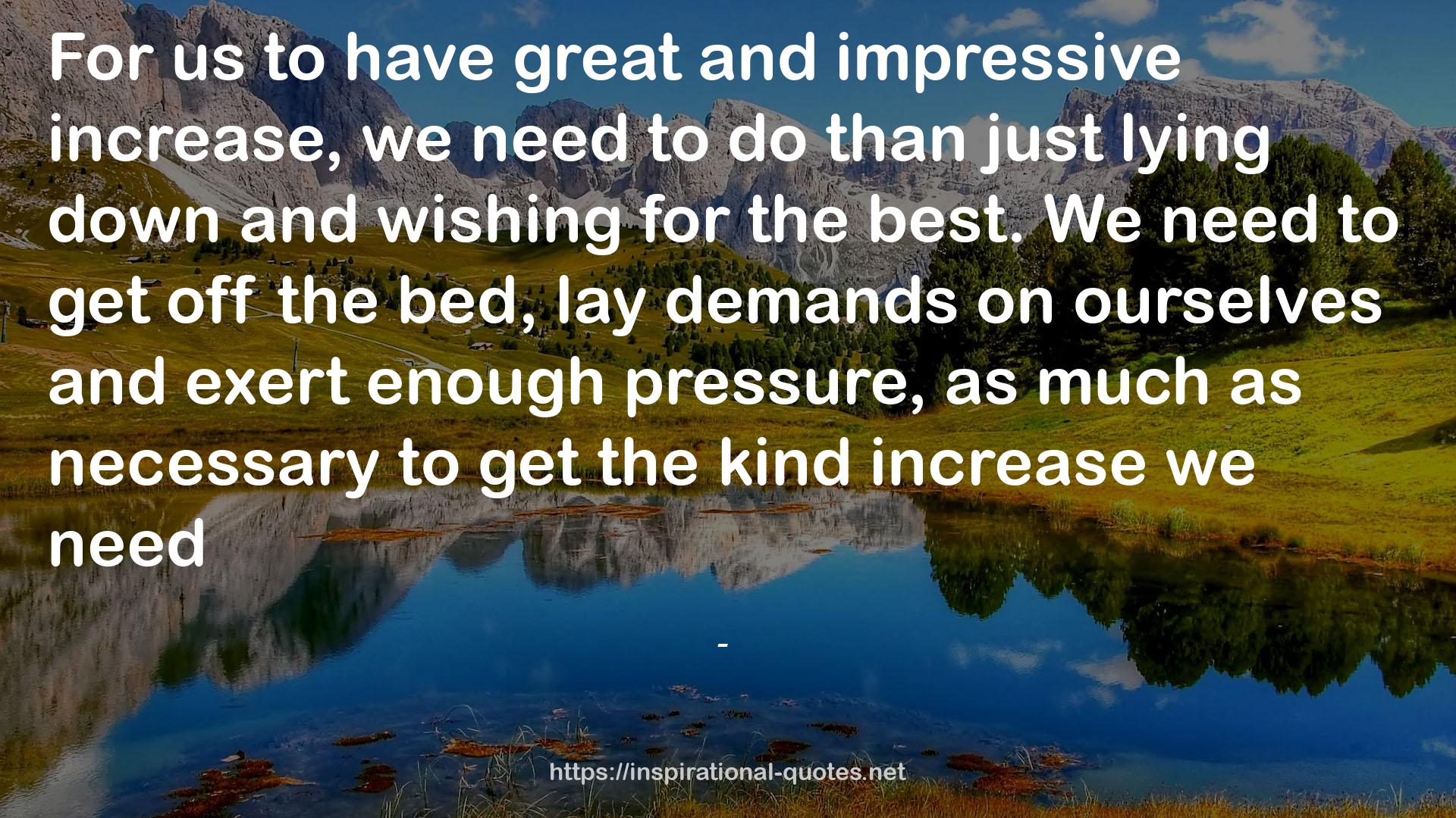 the kind increase  QUOTES