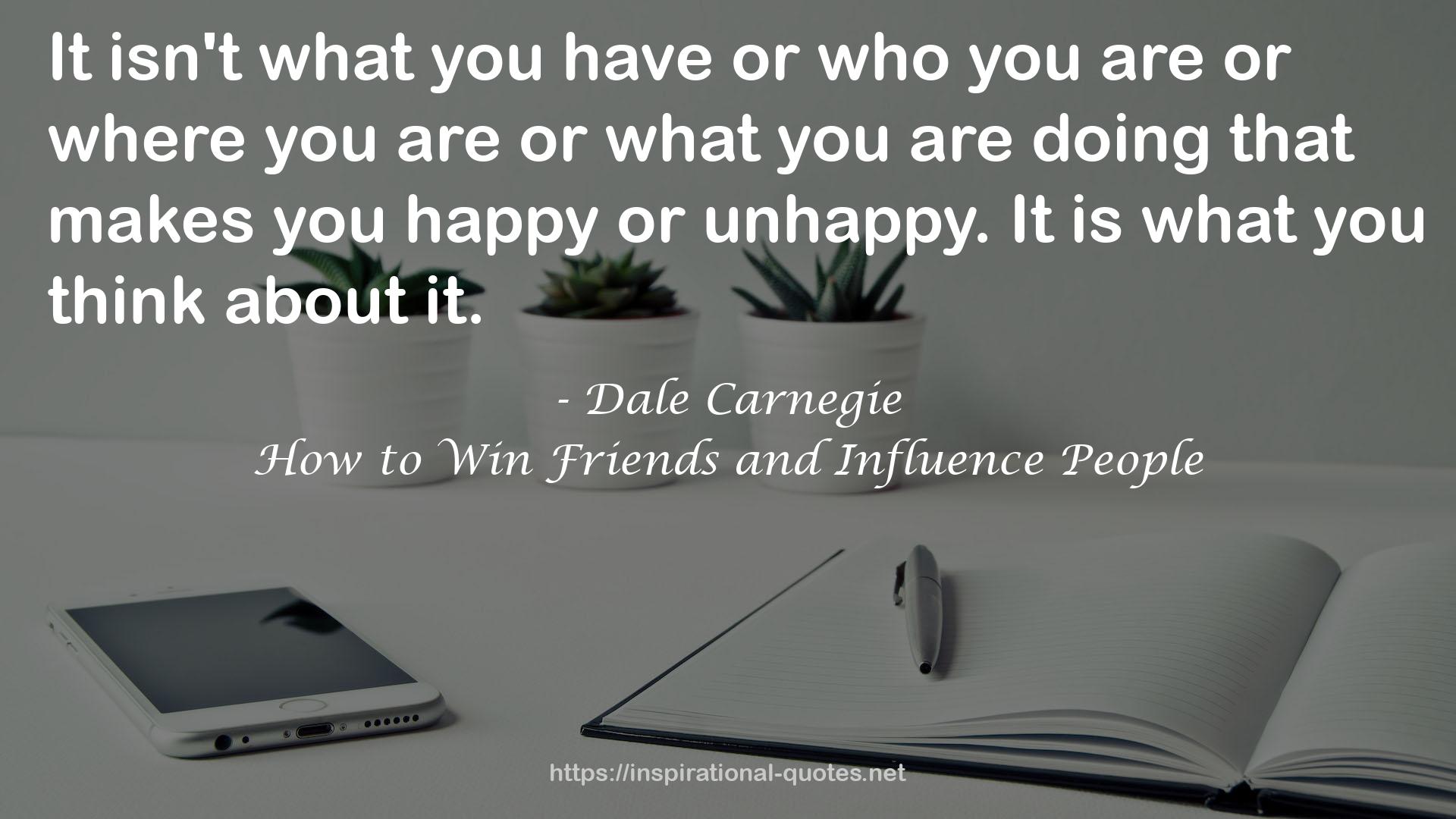 How to Win Friends and Influence People QUOTES