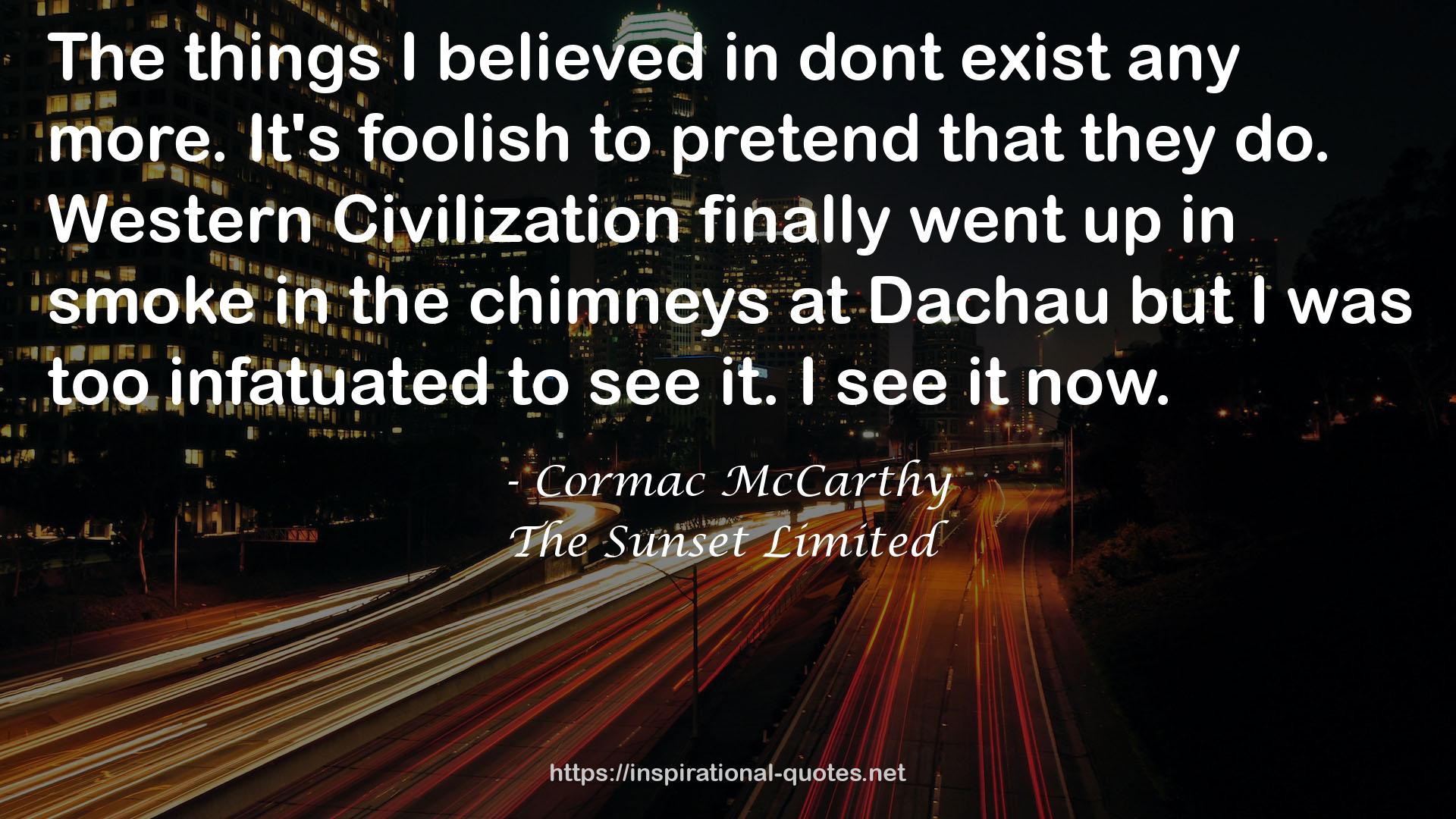 the chimneys  QUOTES