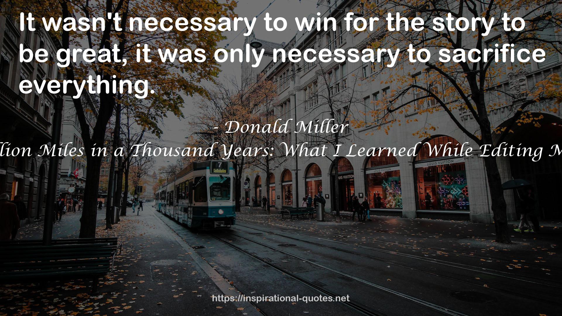 Donald Miller QUOTES