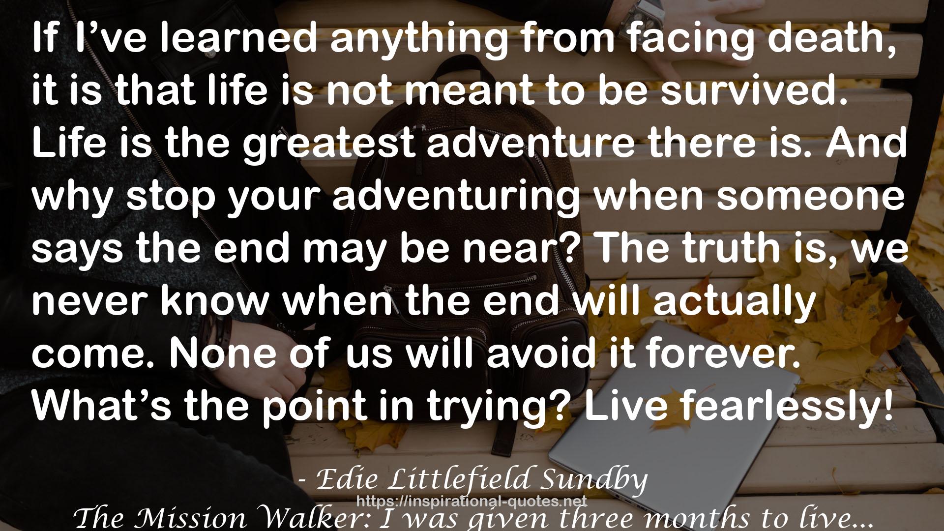 your adventuring  QUOTES