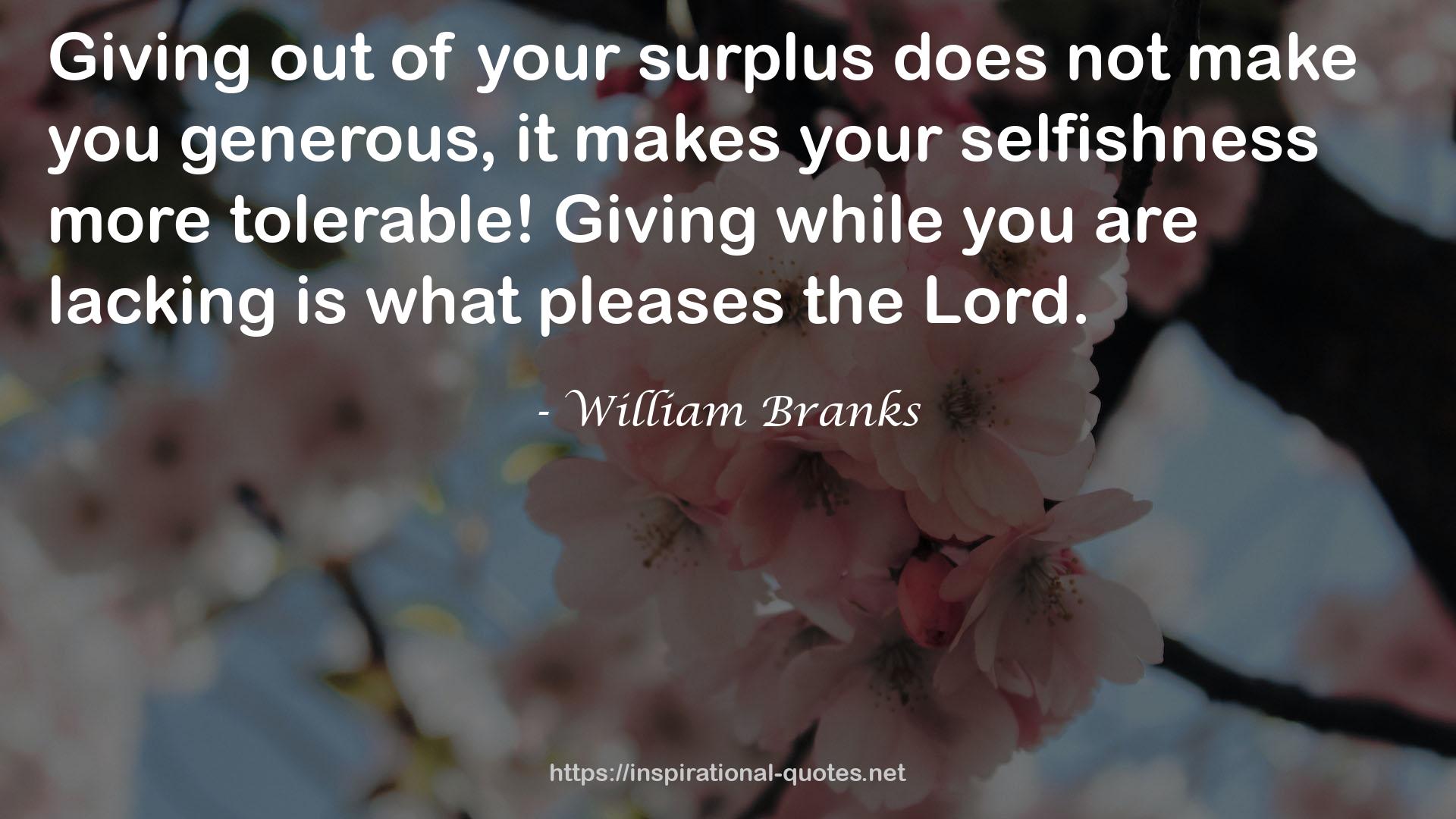 William Branks QUOTES