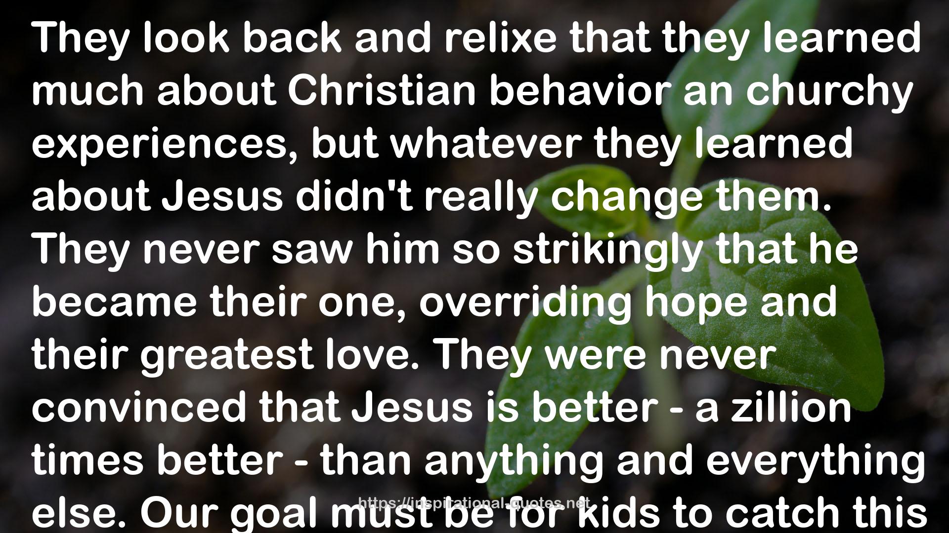 Show Them Jesus: Teaching the Gospel to Kids QUOTES