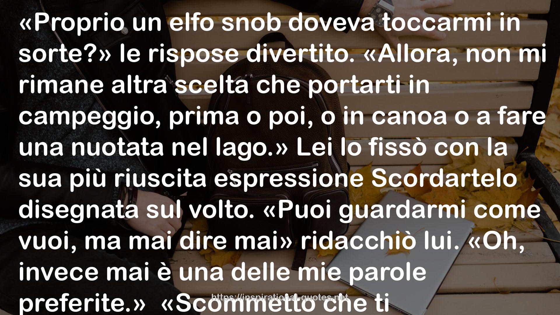 con la sua più riuscita  QUOTES