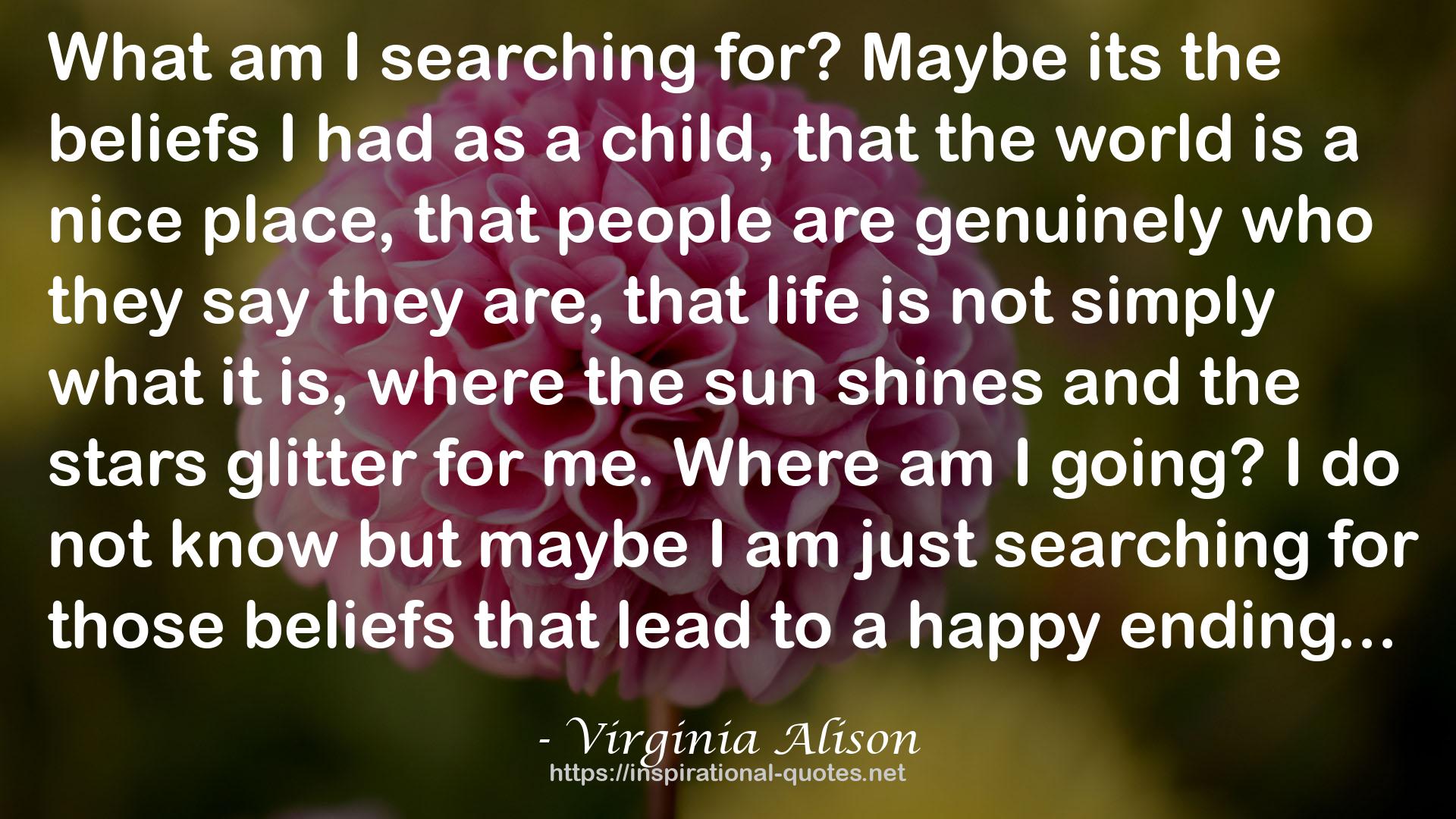 Virginia Alison QUOTES