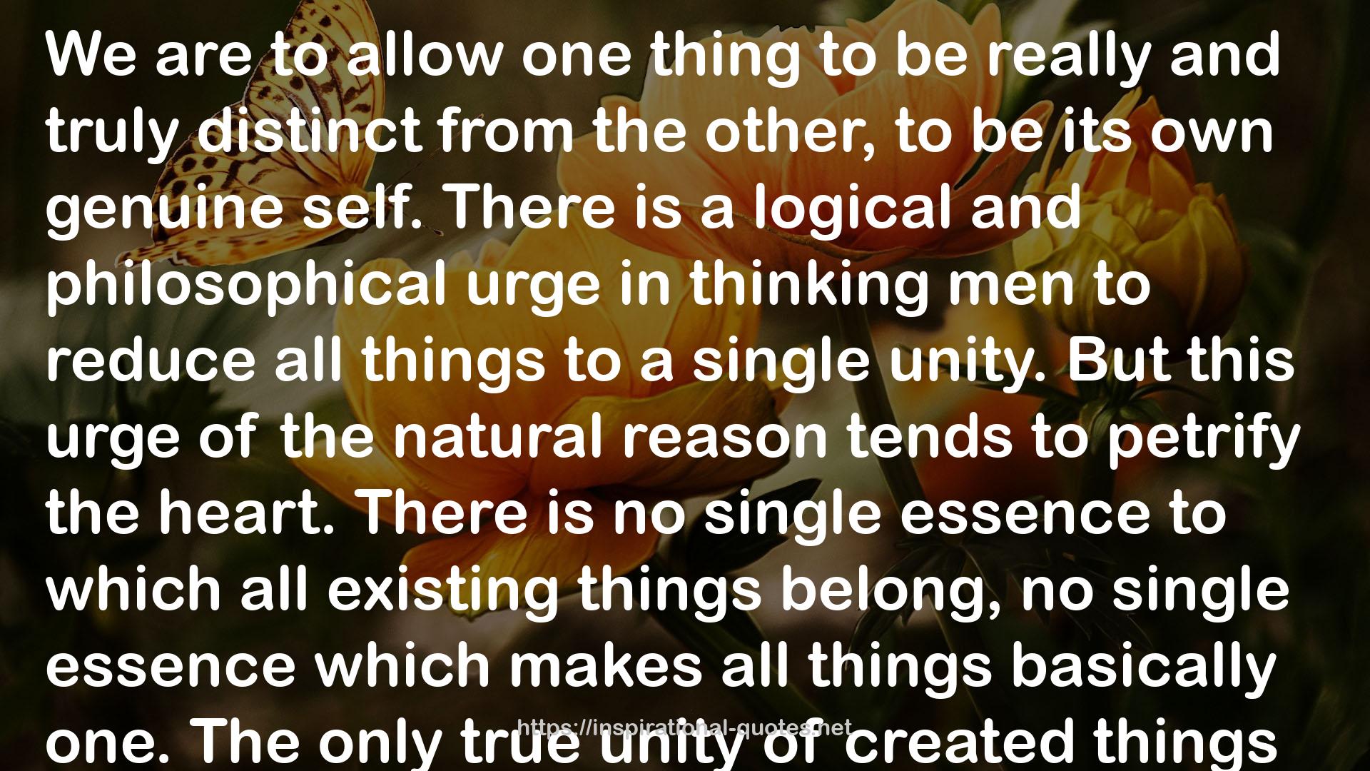 The only true unity  QUOTES