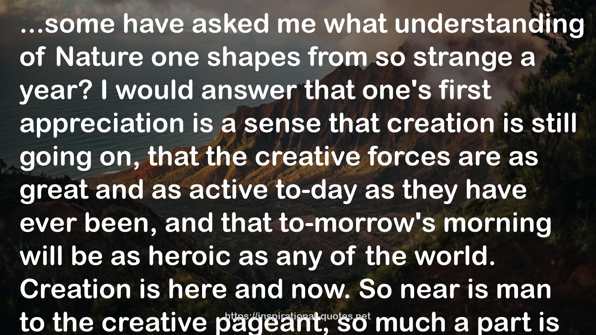 the creative forces  QUOTES