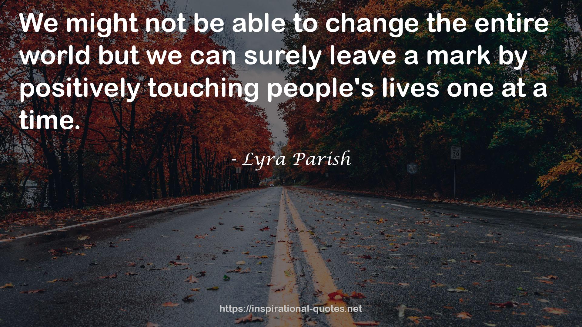 Lyra Parish QUOTES