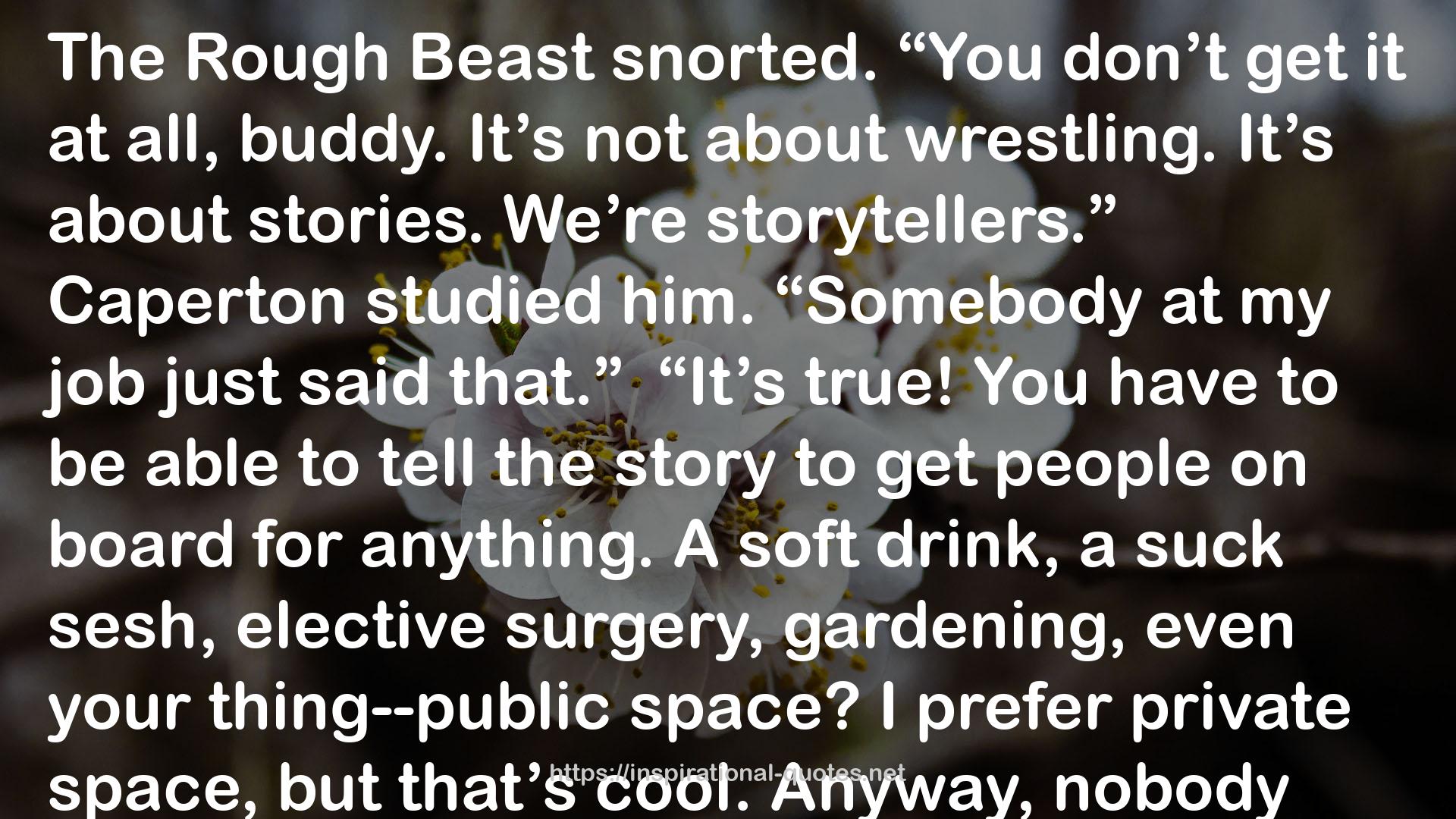 Rough Beast  QUOTES