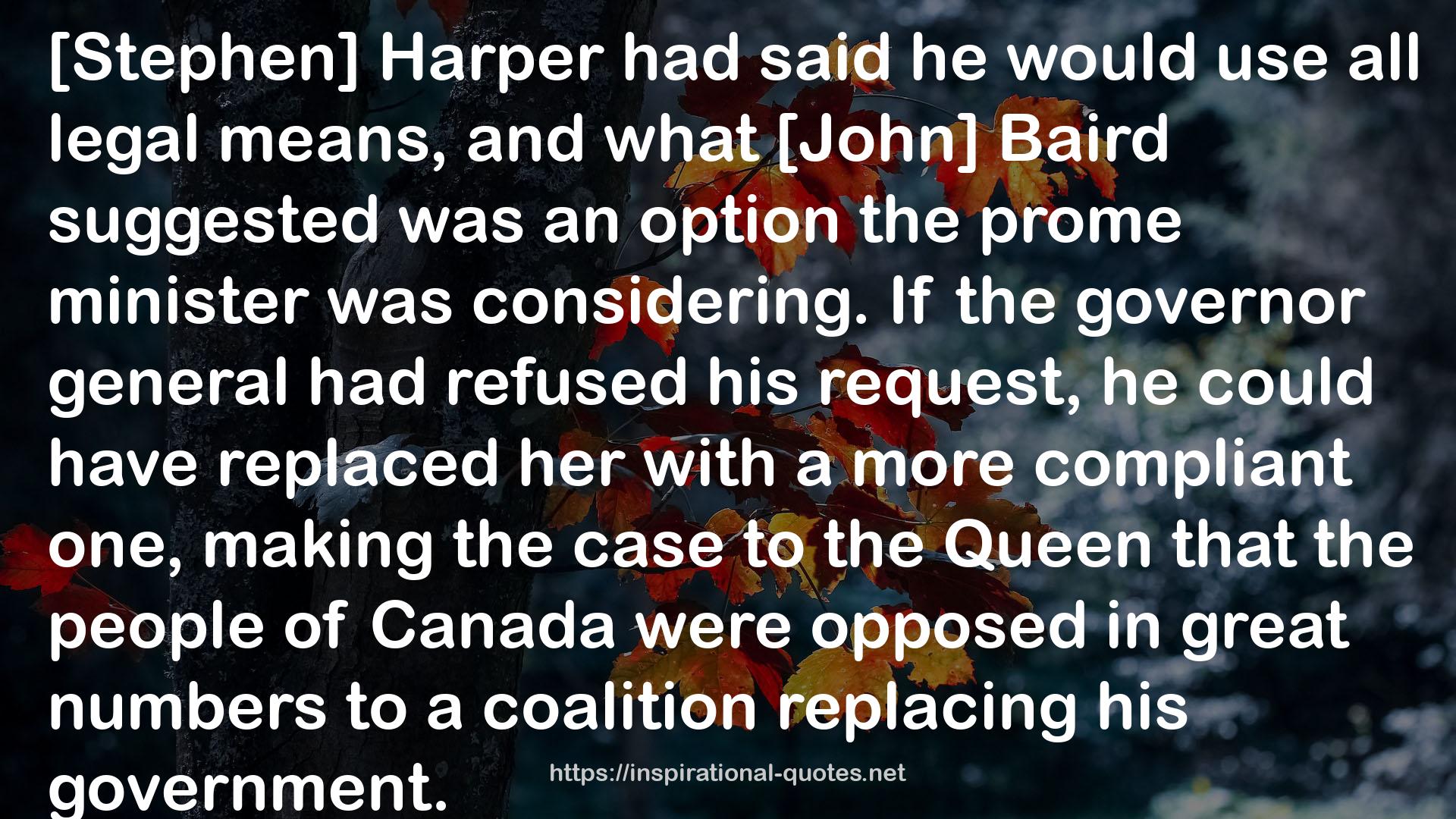 Baird  QUOTES