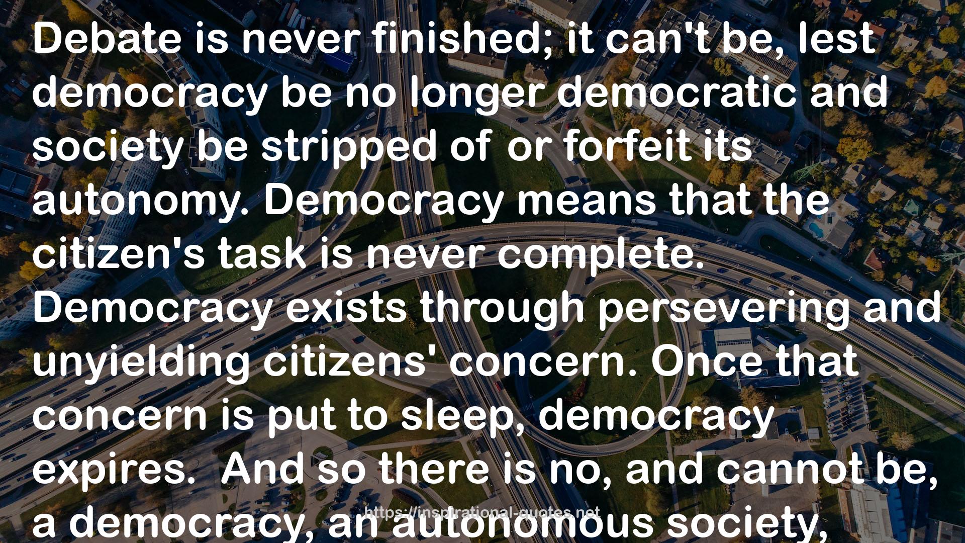 autonomous citizens  QUOTES