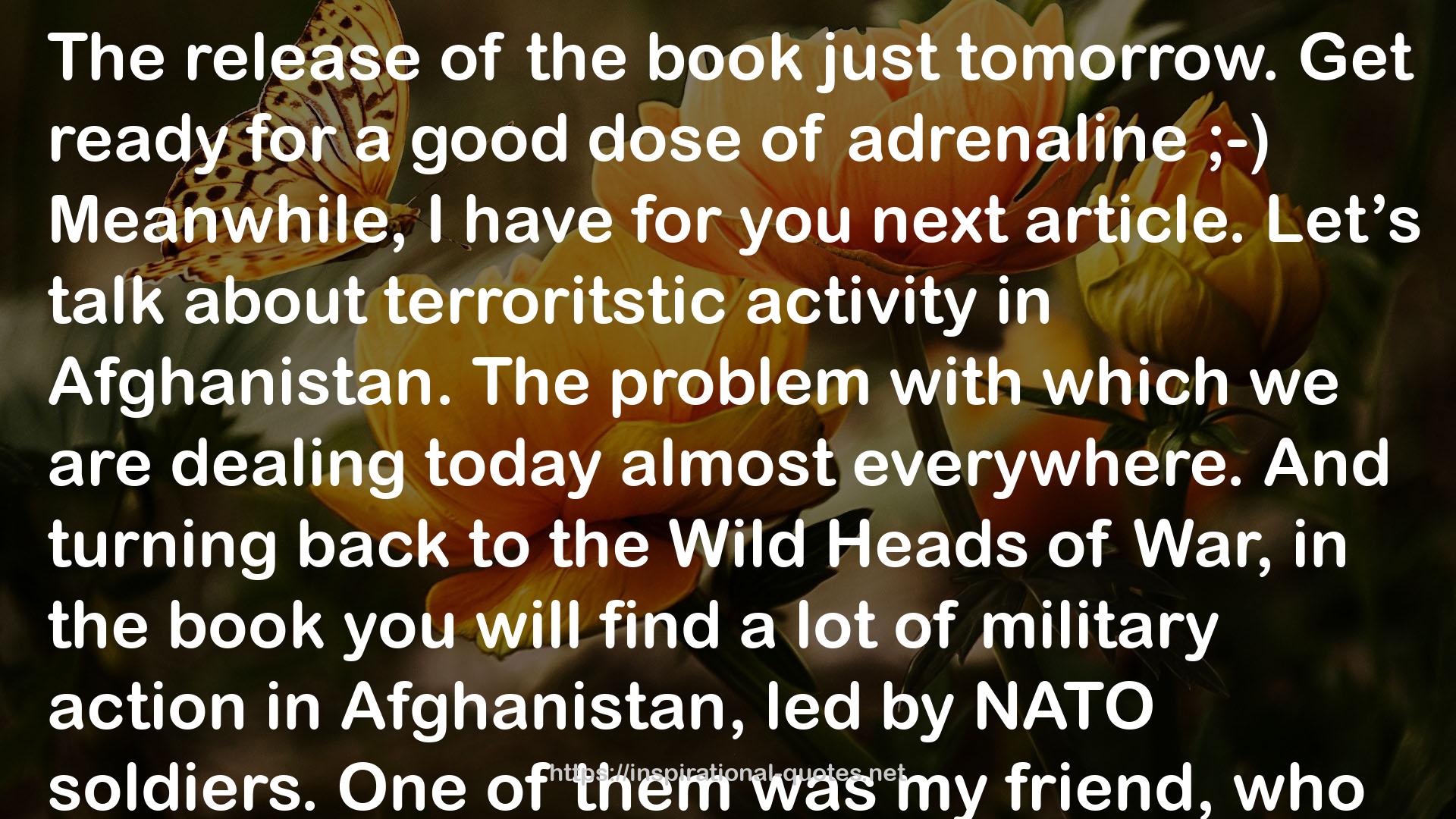 military action  QUOTES