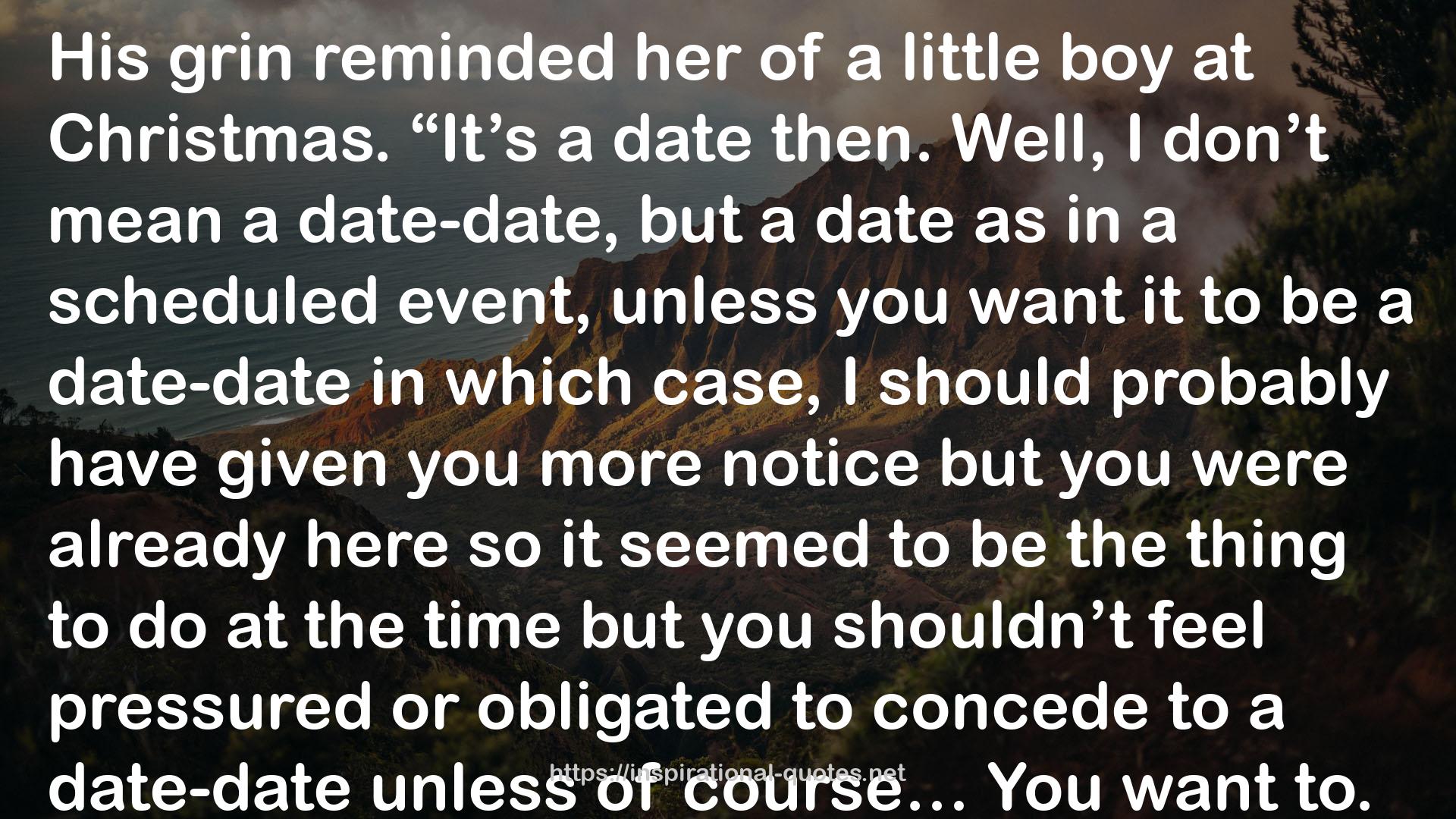 a date-date  QUOTES
