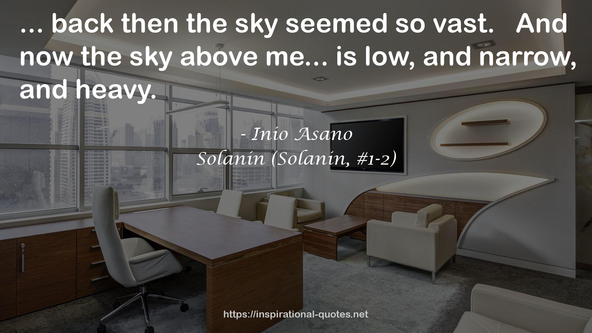 Solanin (Solanin, #1-2) QUOTES