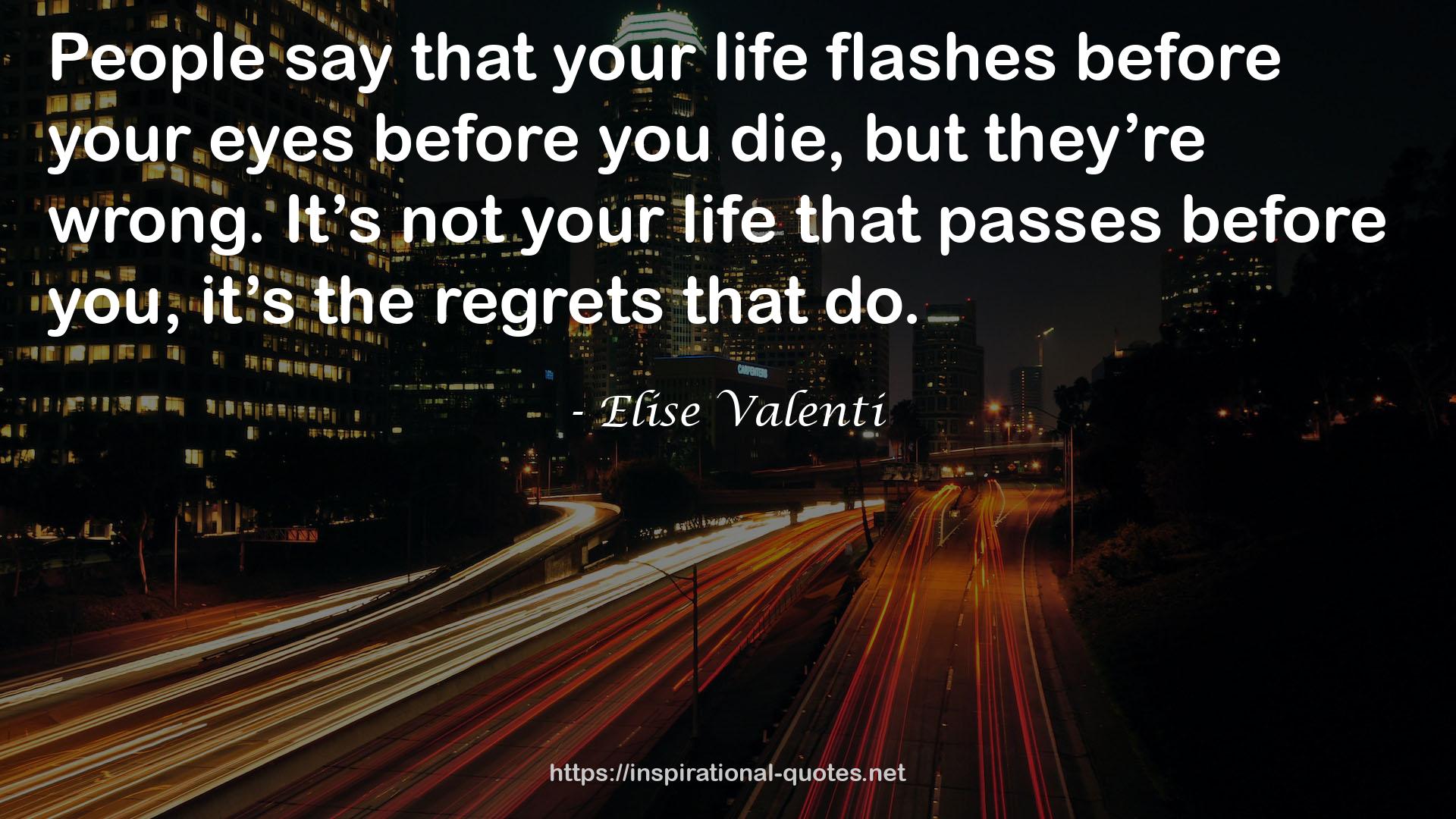 Elise Valenti QUOTES