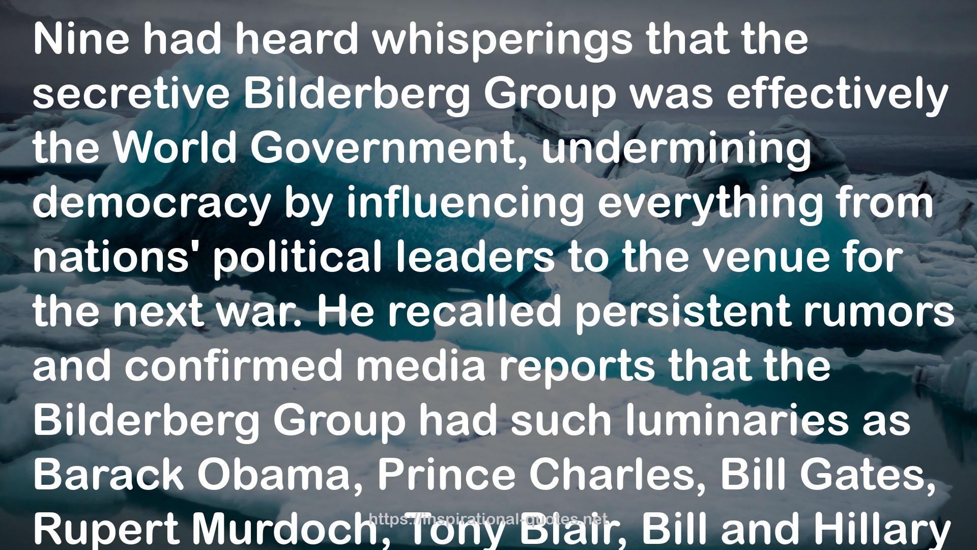 Bilderberg  QUOTES
