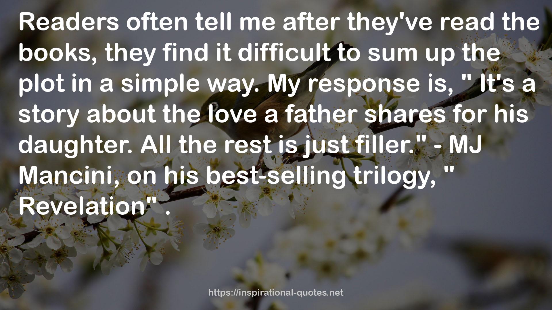 a father shares  QUOTES