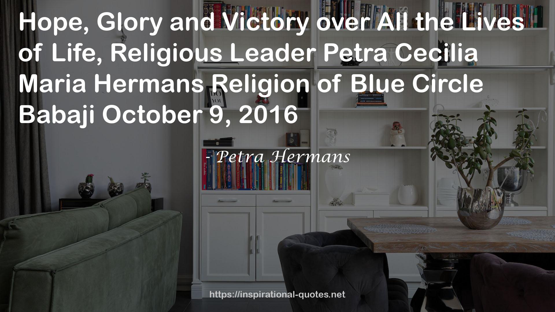 Petra Hermans QUOTES