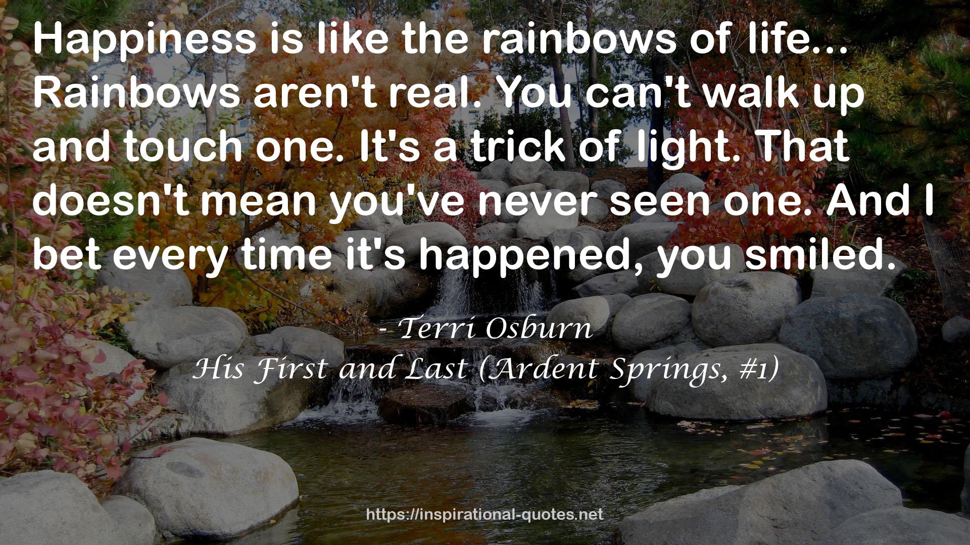 Terri Osburn QUOTES