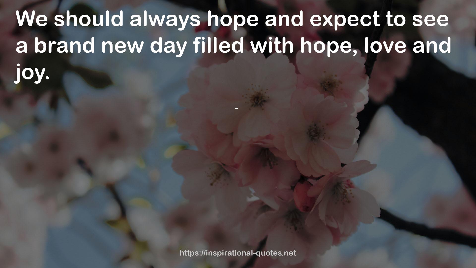 a brand new day  QUOTES