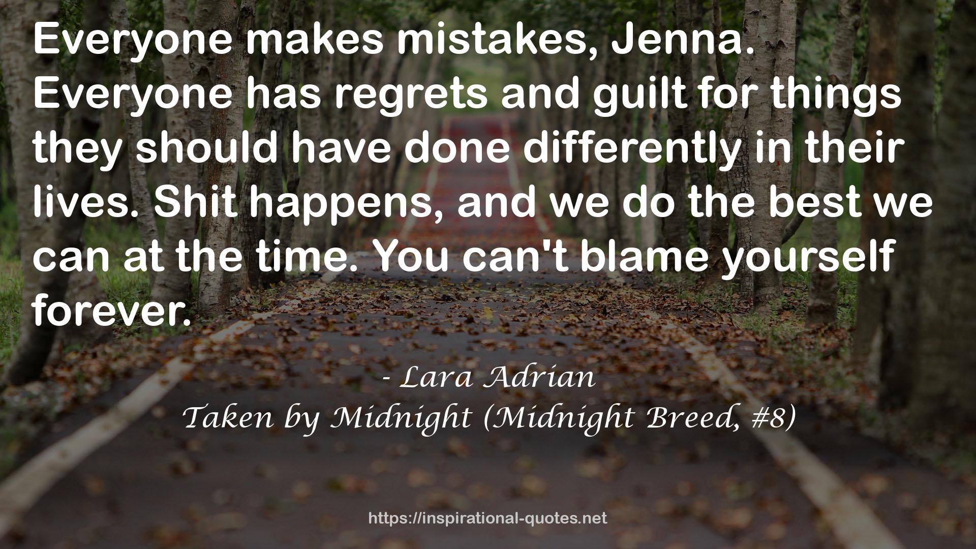 Taken by Midnight (Midnight Breed, #8) QUOTES