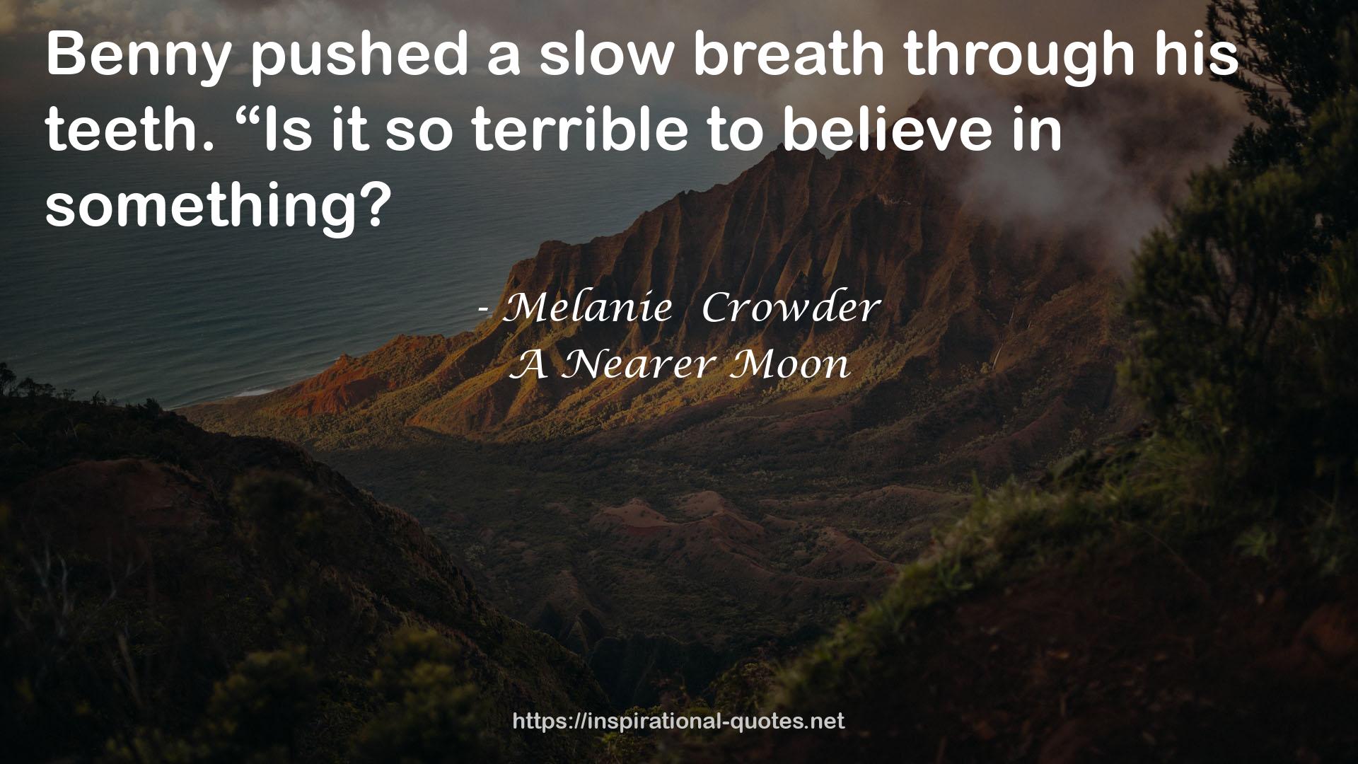 a slow breath  QUOTES