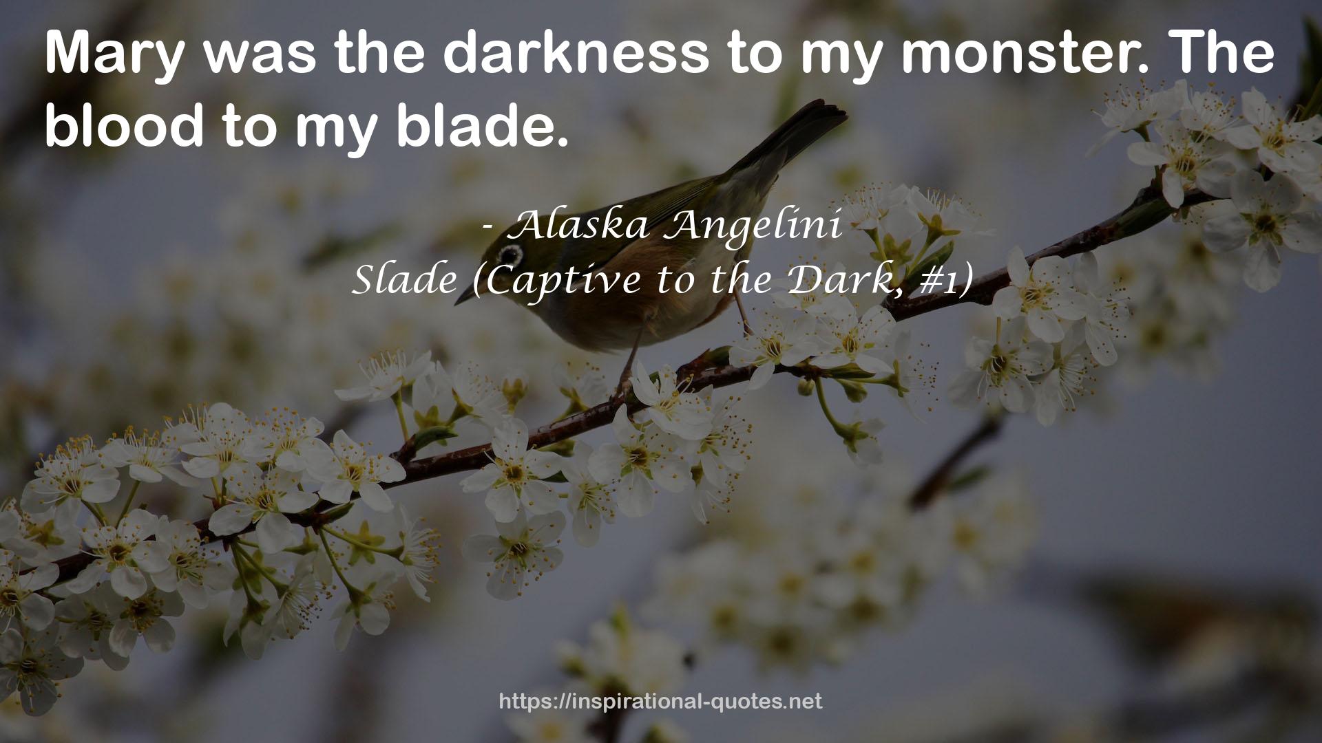 Slade (Captive to the Dark, #1) QUOTES