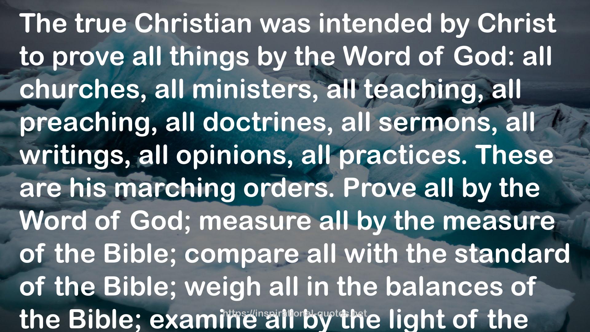 John Wycliffe QUOTES