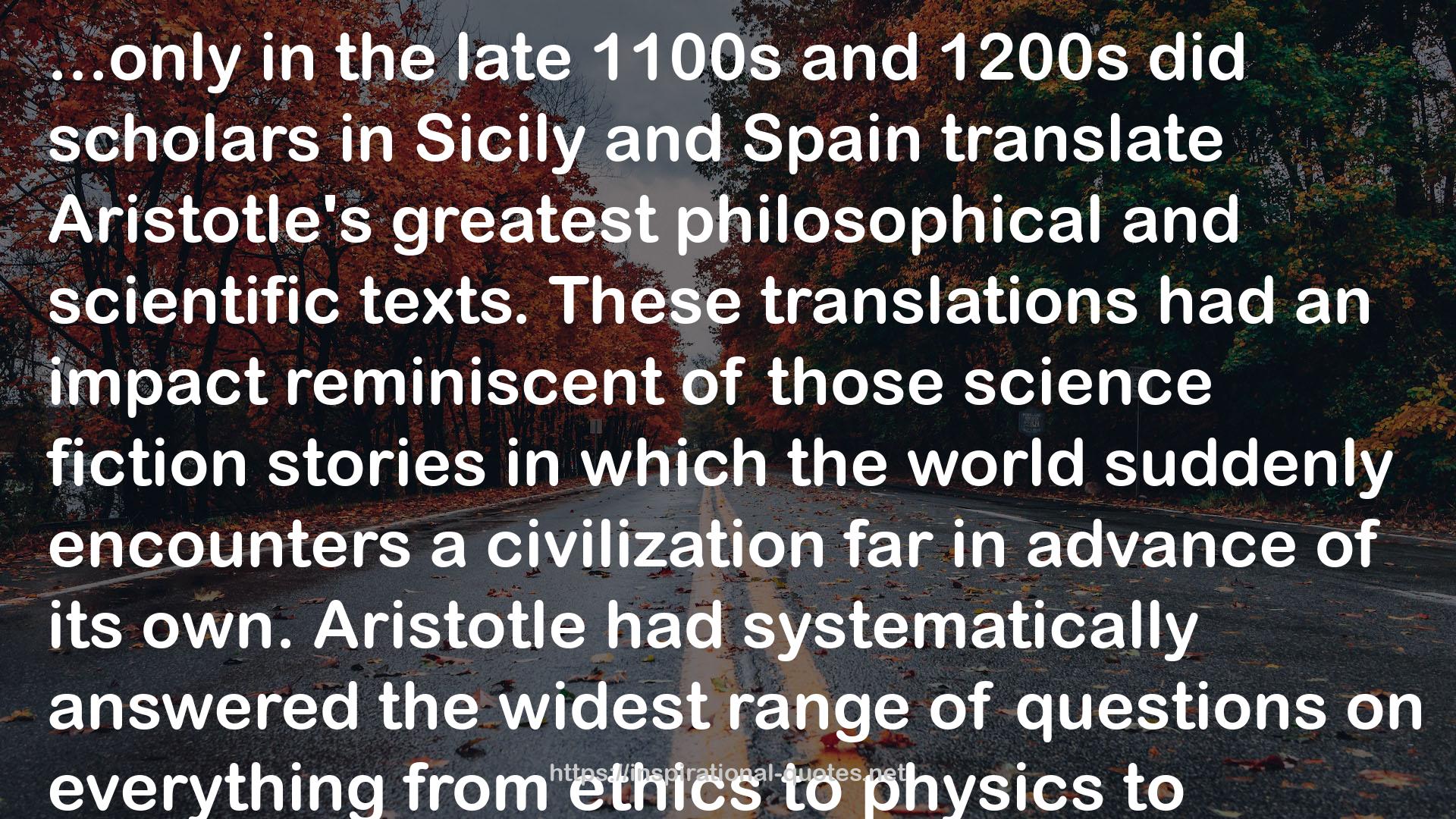 the late 1100s and 1200s  QUOTES