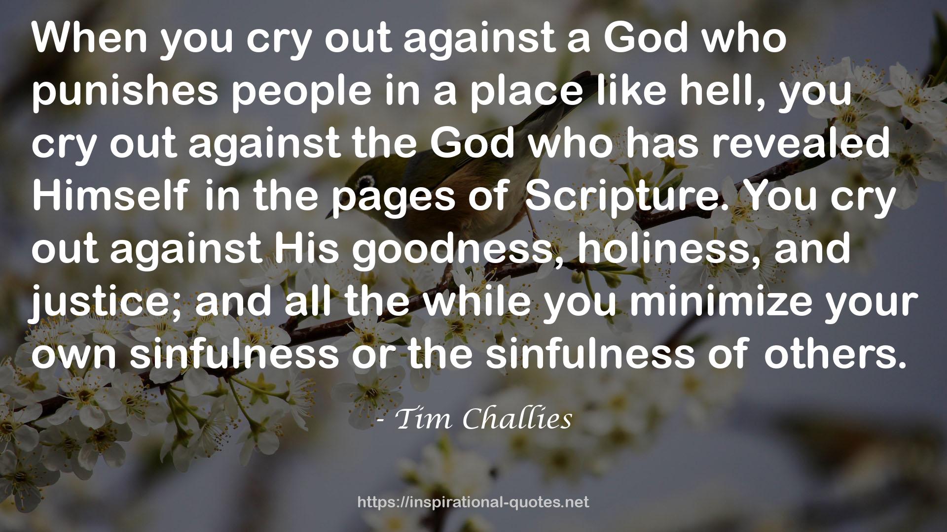 the sinfulness  QUOTES