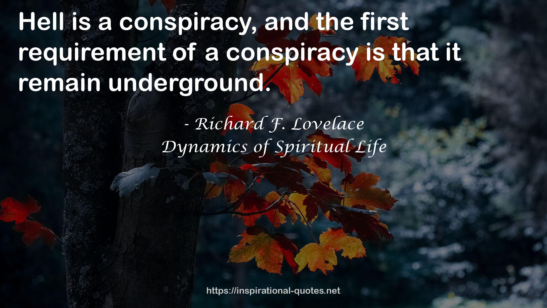 Richard F. Lovelace QUOTES