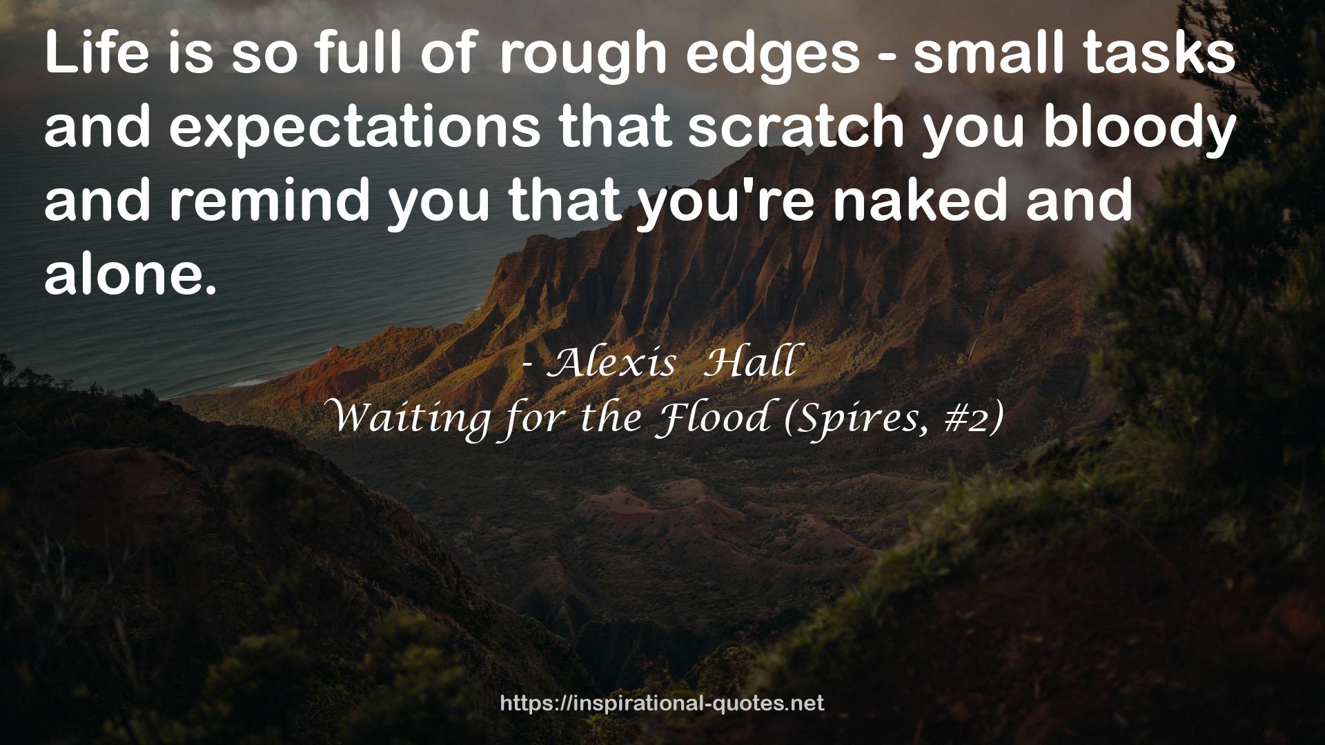 rough edges - small tasks  QUOTES