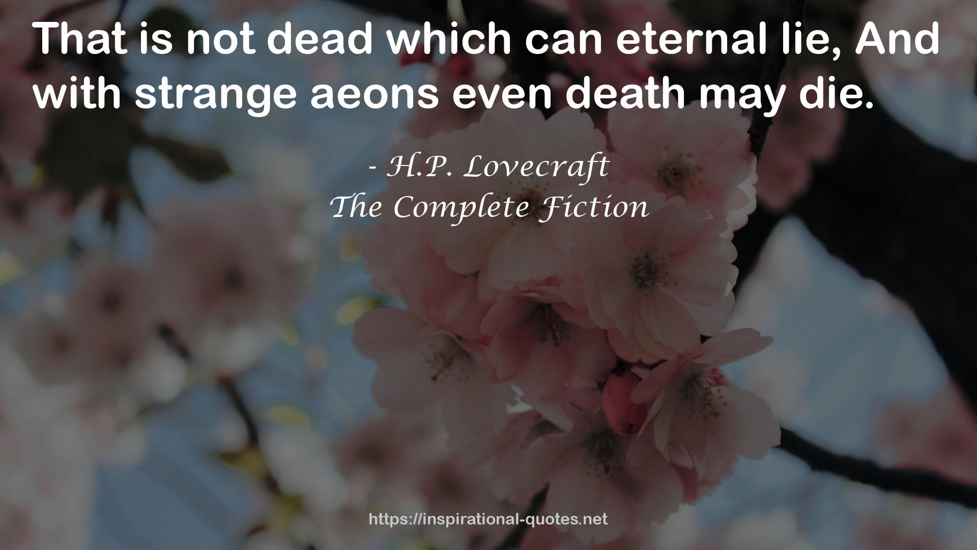 strange aeons  QUOTES