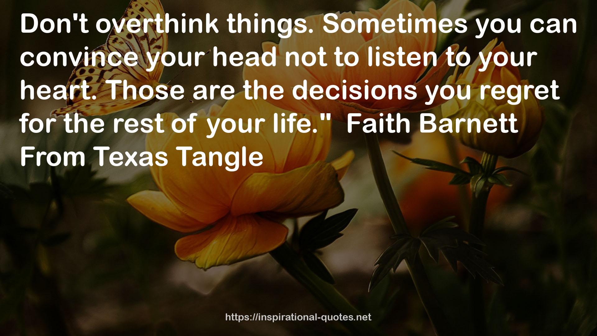 Faith Barnett  QUOTES