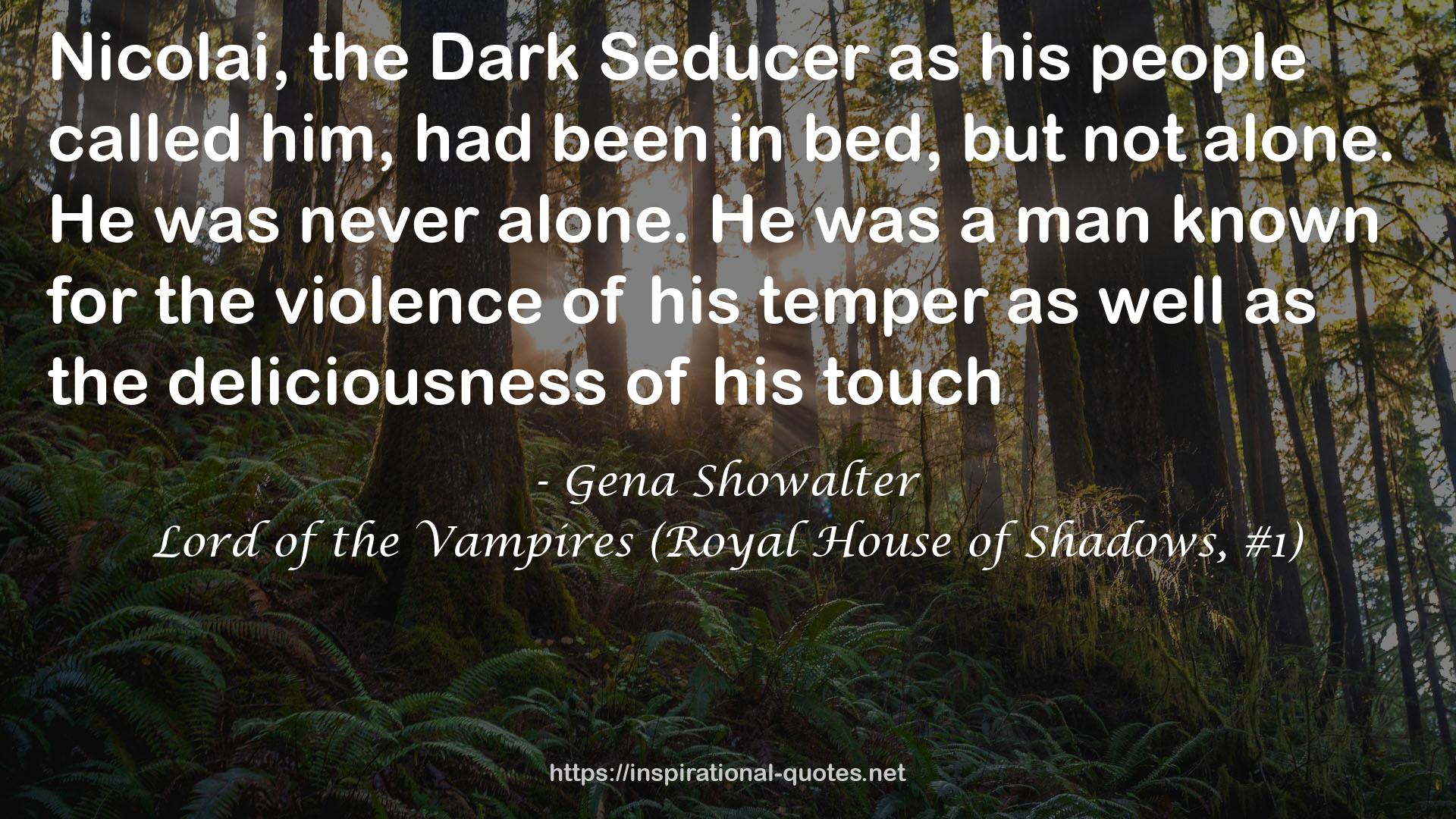 the Dark Seducer  QUOTES