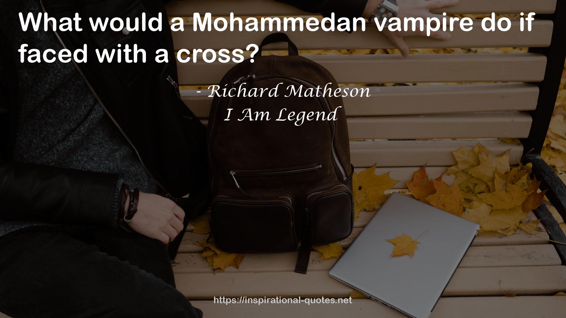 a Mohammedan vampire  QUOTES