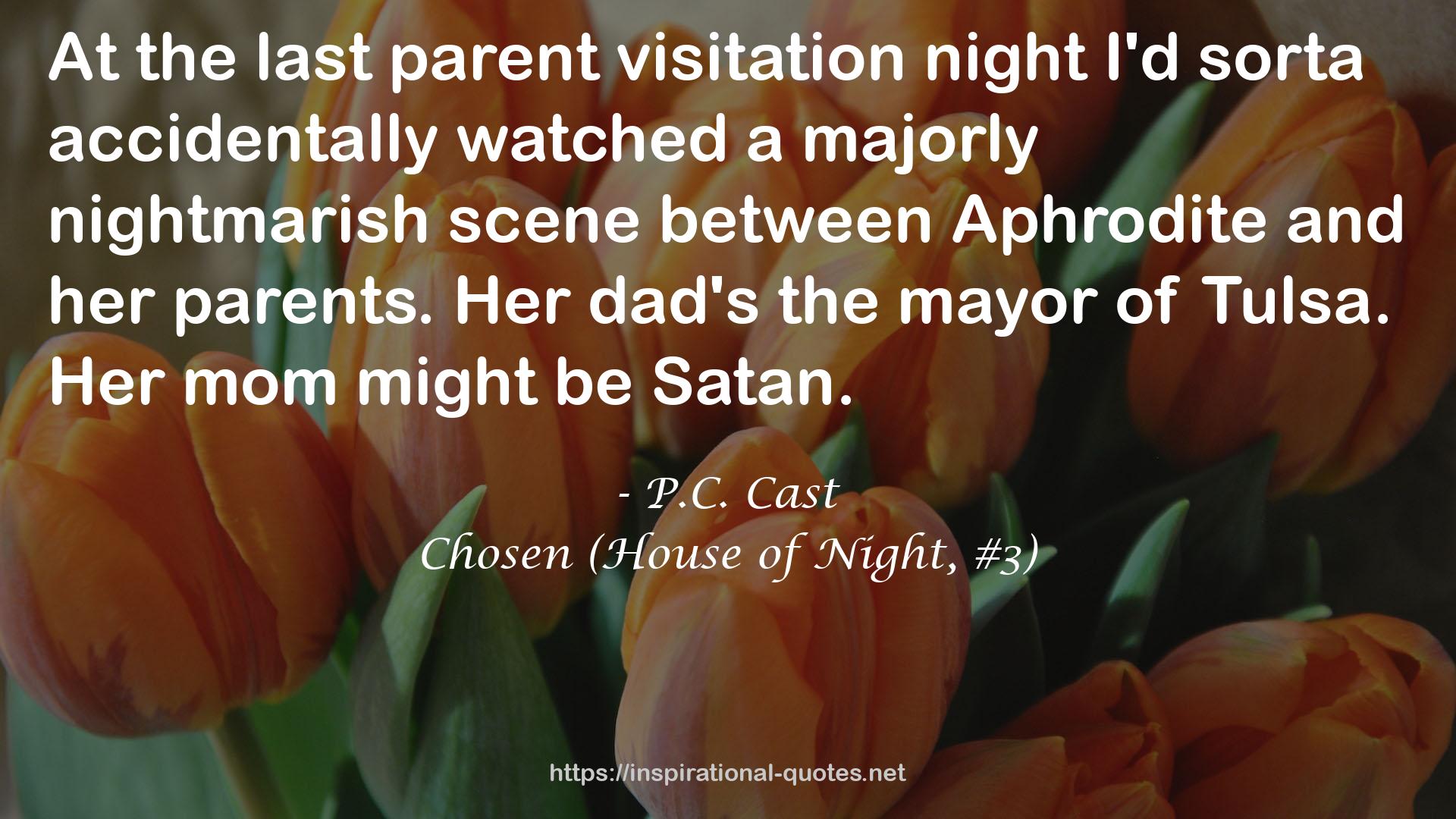 the last parent visitation night  QUOTES