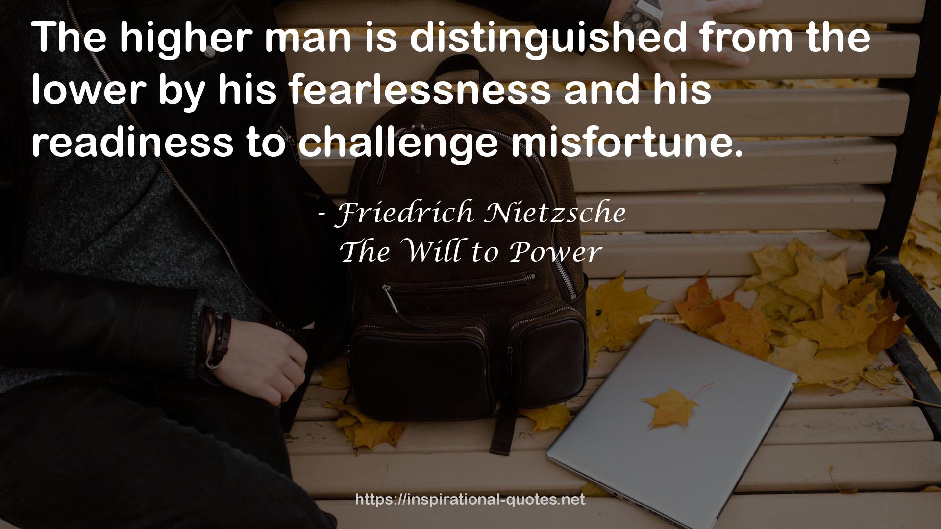his fearlessness  QUOTES