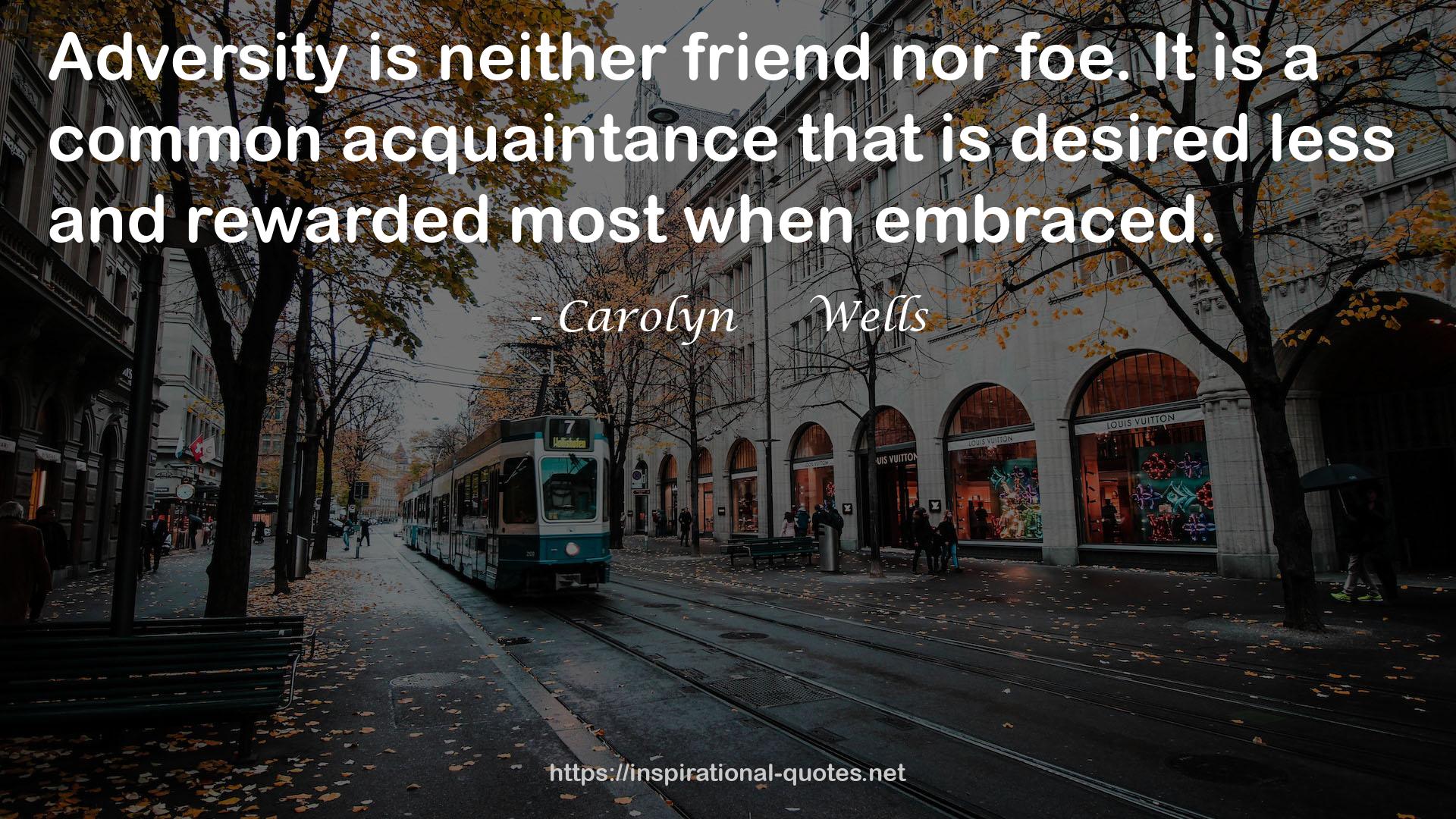 Carolyn     Wells QUOTES