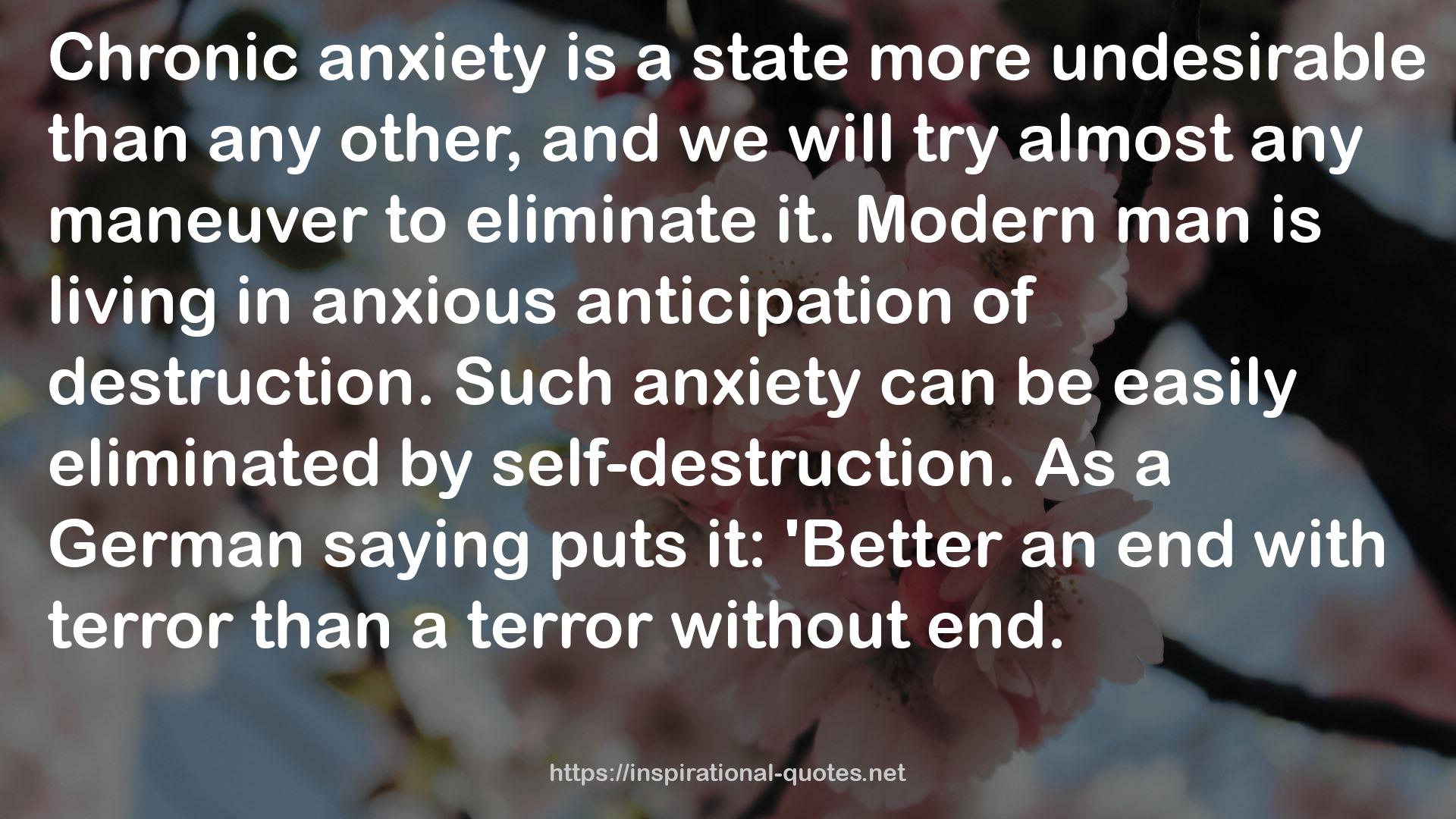 Anxiety  QUOTES