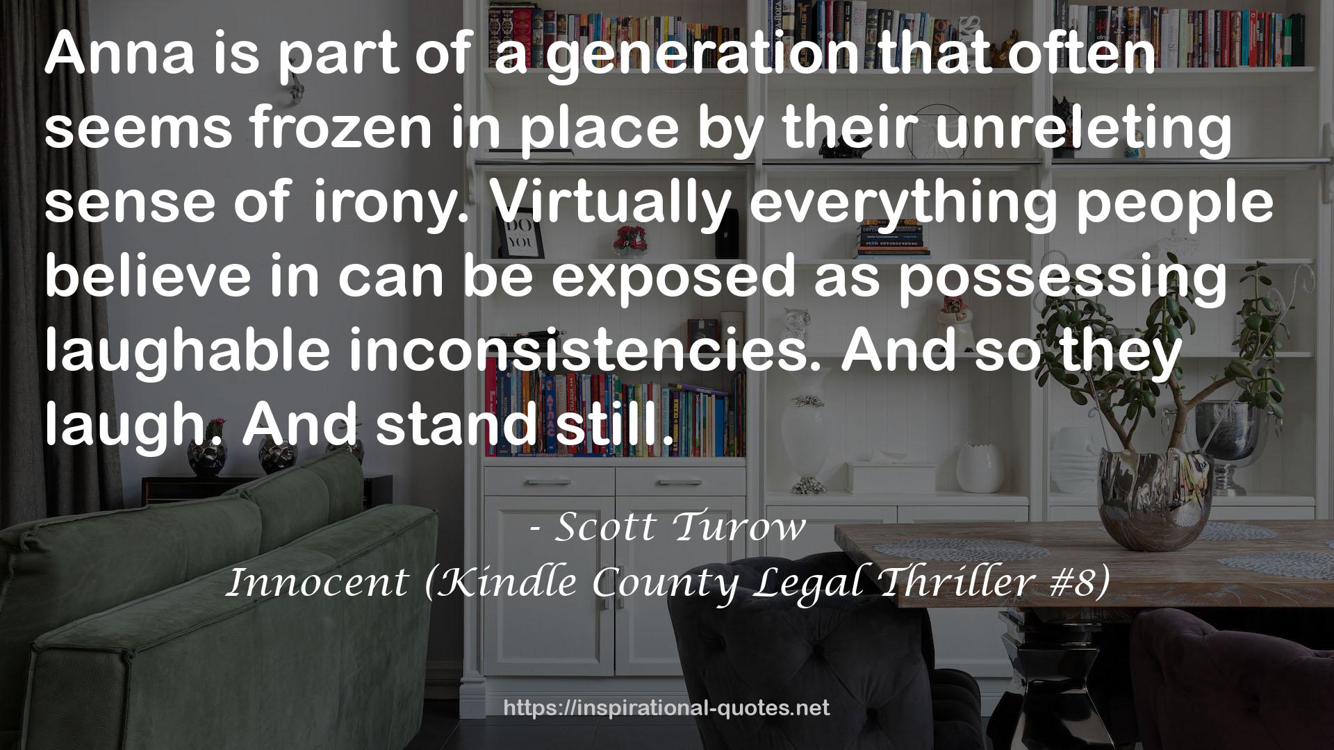 Innocent (Kindle County Legal Thriller #8) QUOTES